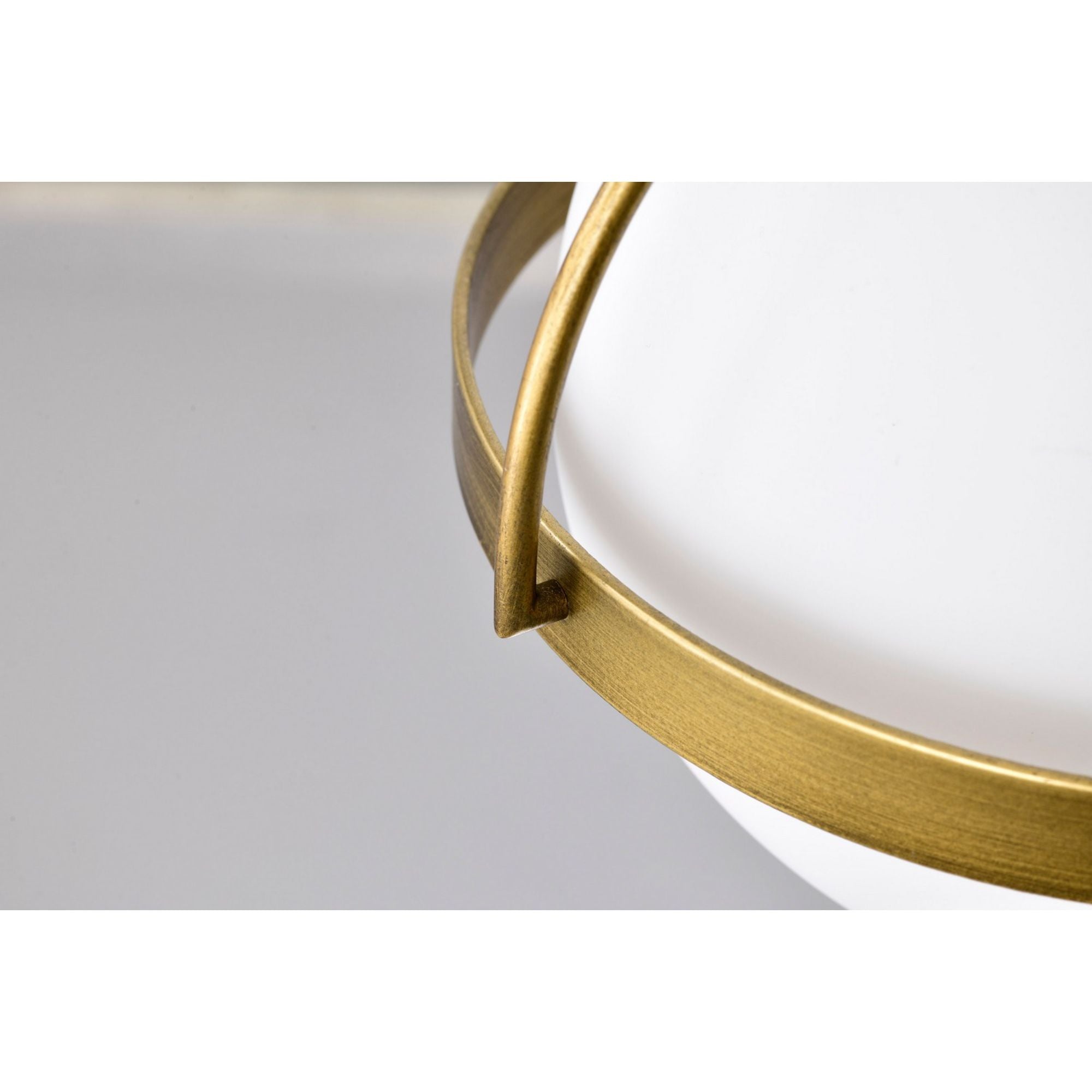 Lakeshore 10" Pendant, Natural Brass Finish - Bees Lighting