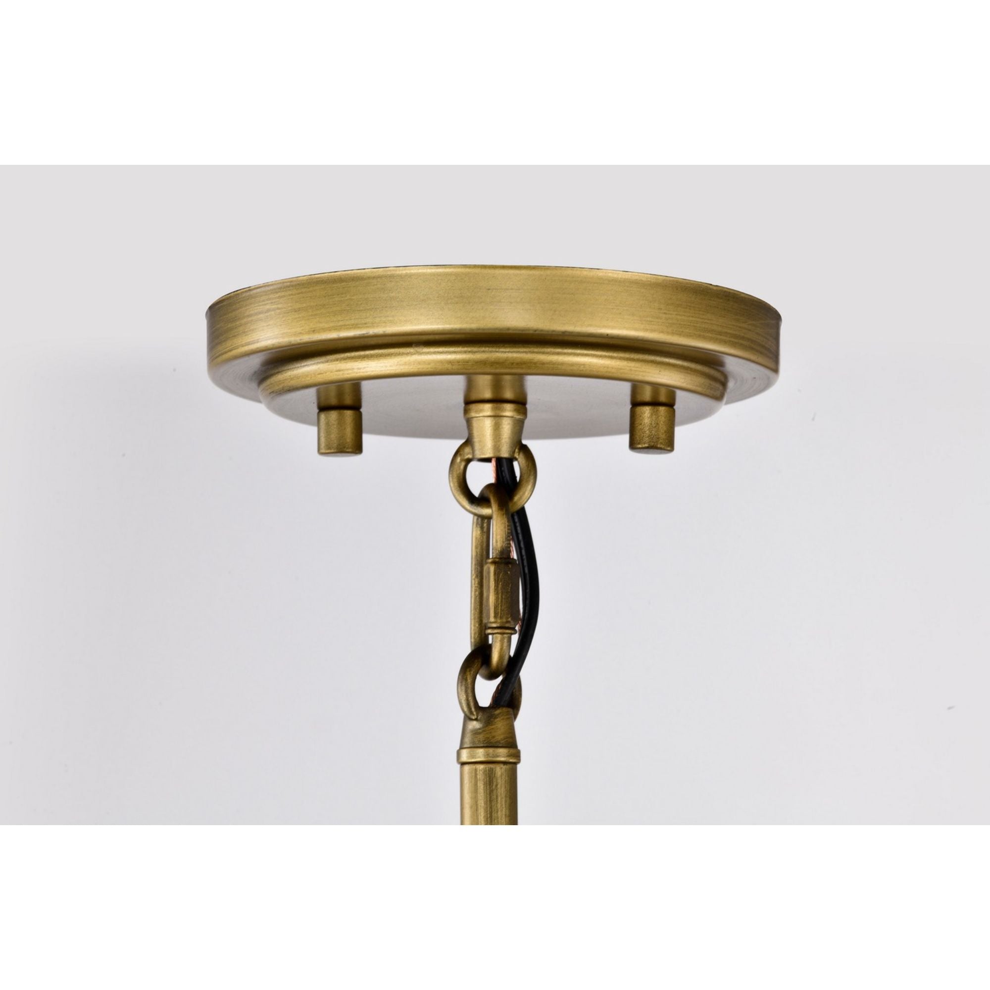 Lakeshore 10" Pendant, Natural Brass Finish - Bees Lighting