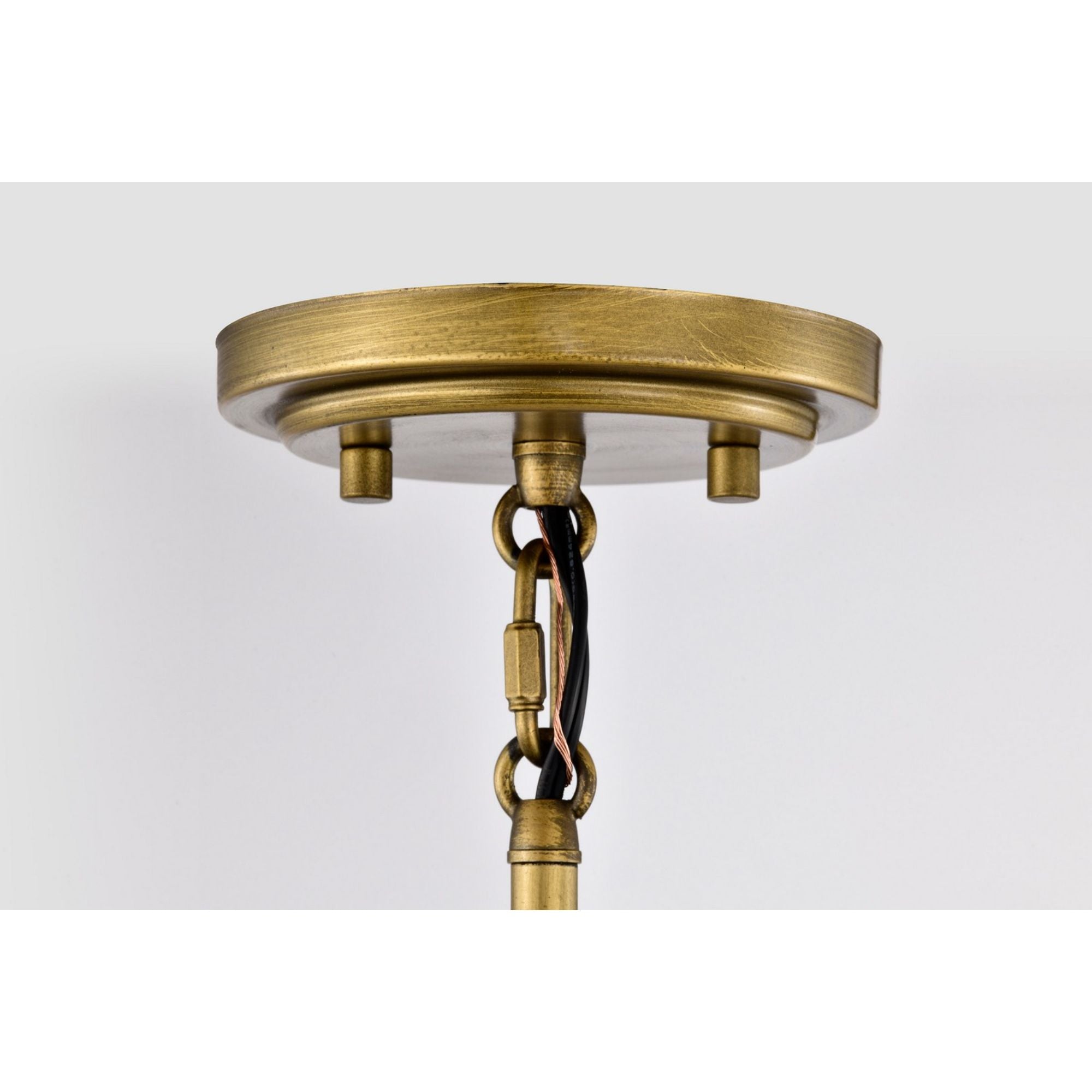Lakeshore 13" Pendant, Natural Brass Finish - Bees Lighting