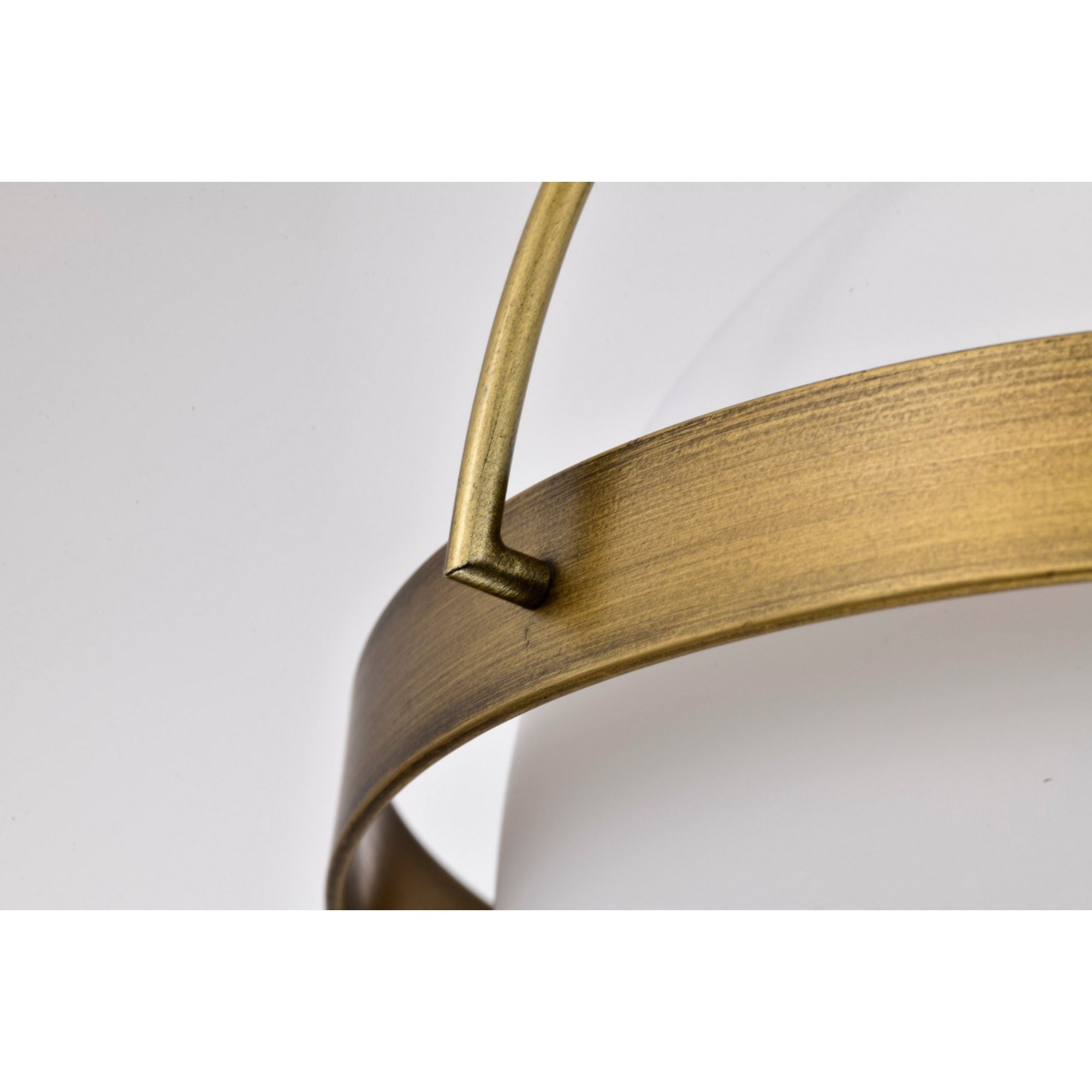 Lakeshore 13" Pendant, Natural Brass Finish - Bees Lighting