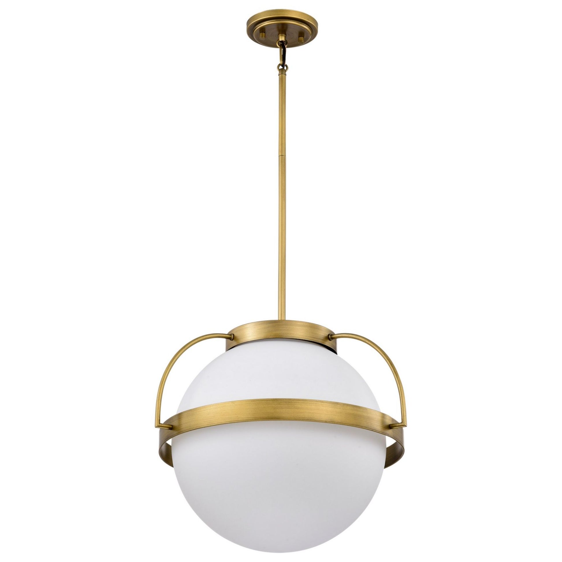 Lakeshore 18" Pendant, Natural Brass Finish - Bees Lighting