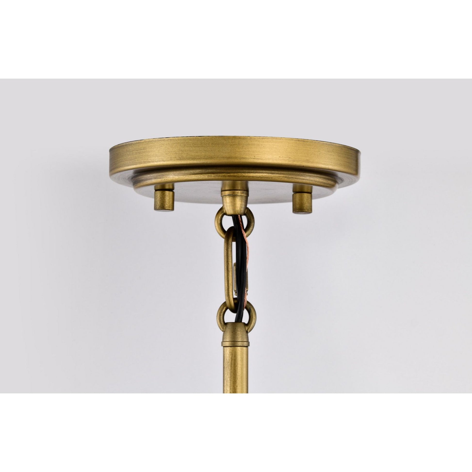 Lakeshore 18" Pendant, Natural Brass Finish - Bees Lighting