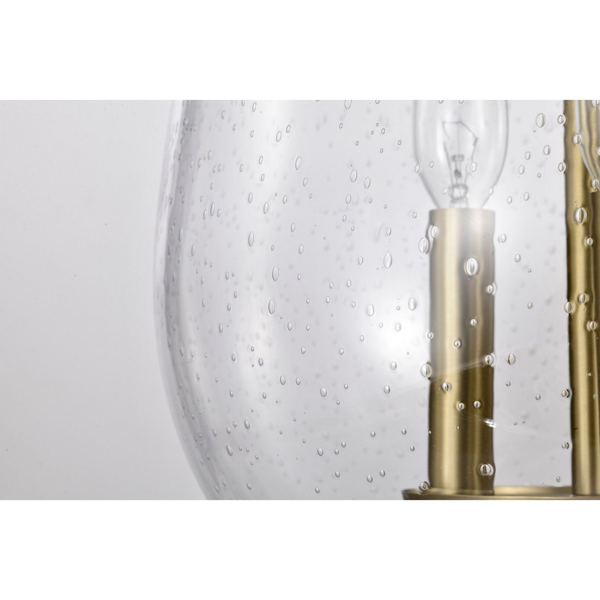 Boliver 12" 3 lights Pendant, Vintage Brass Finish - Bees Lighting