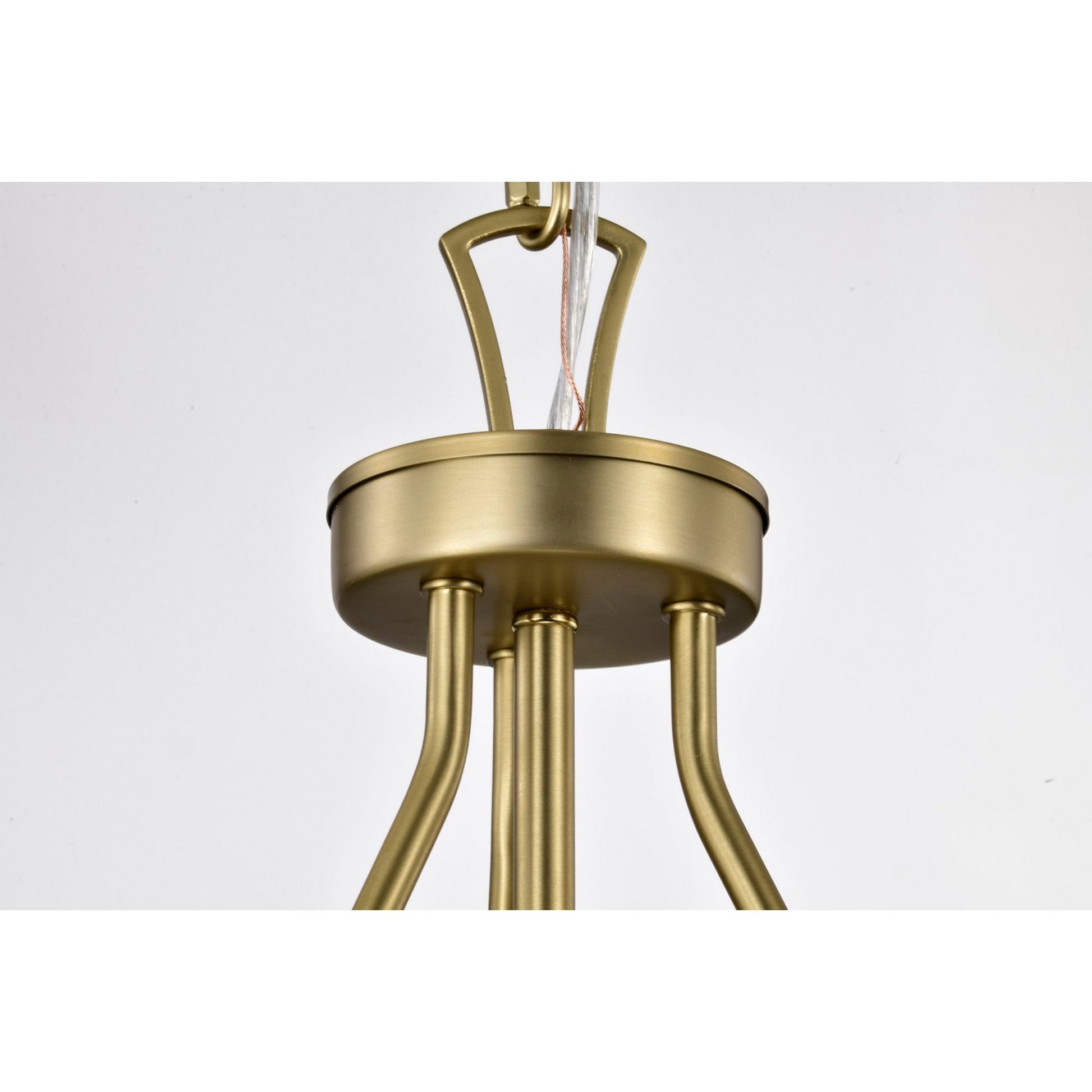 Boliver 12" 3 lights Pendant, Vintage Brass Finish - Bees Lighting