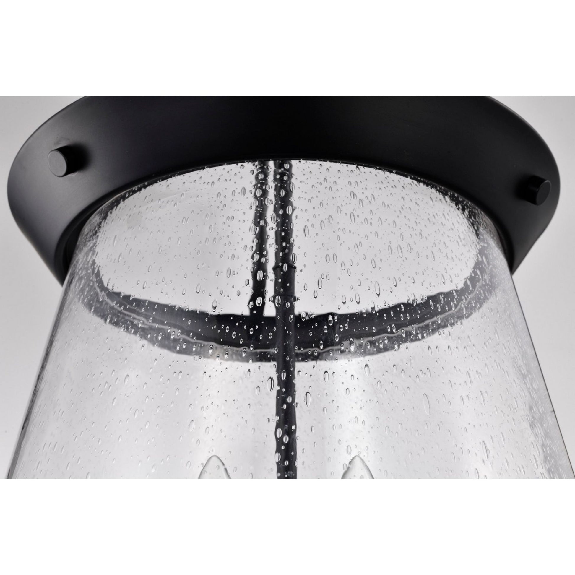 Boliver 14" 3 lights Pendant, Matte Black Finish - Bees Lighting