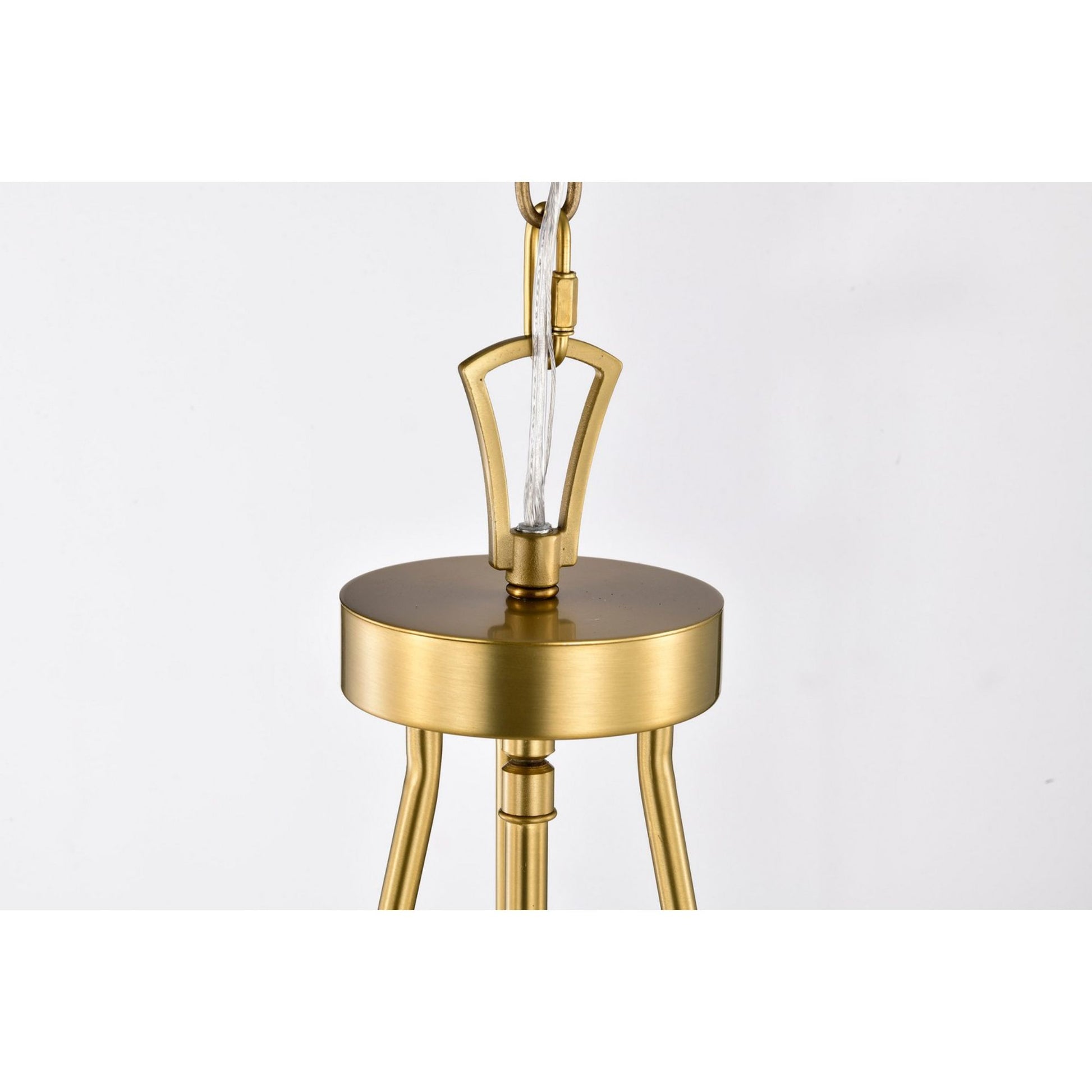 Boliver 14" 3 lights Pendant, Vintage Brass Finish - Bees Lighting