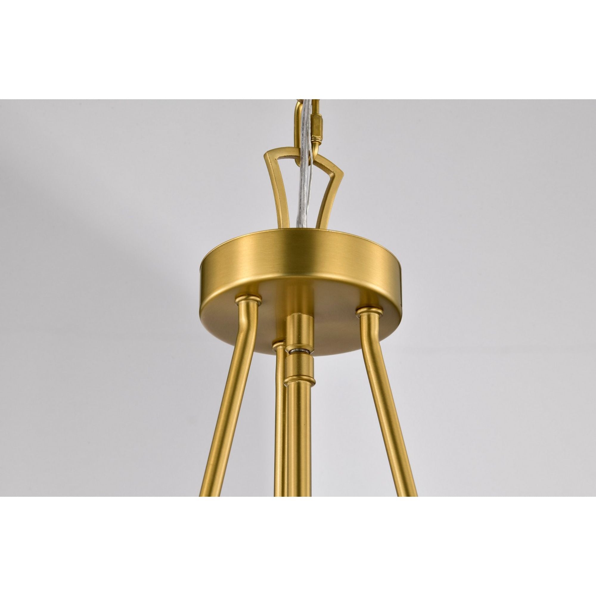 Boliver 14" 3 lights Pendant, Vintage Brass Finish - Bees Lighting