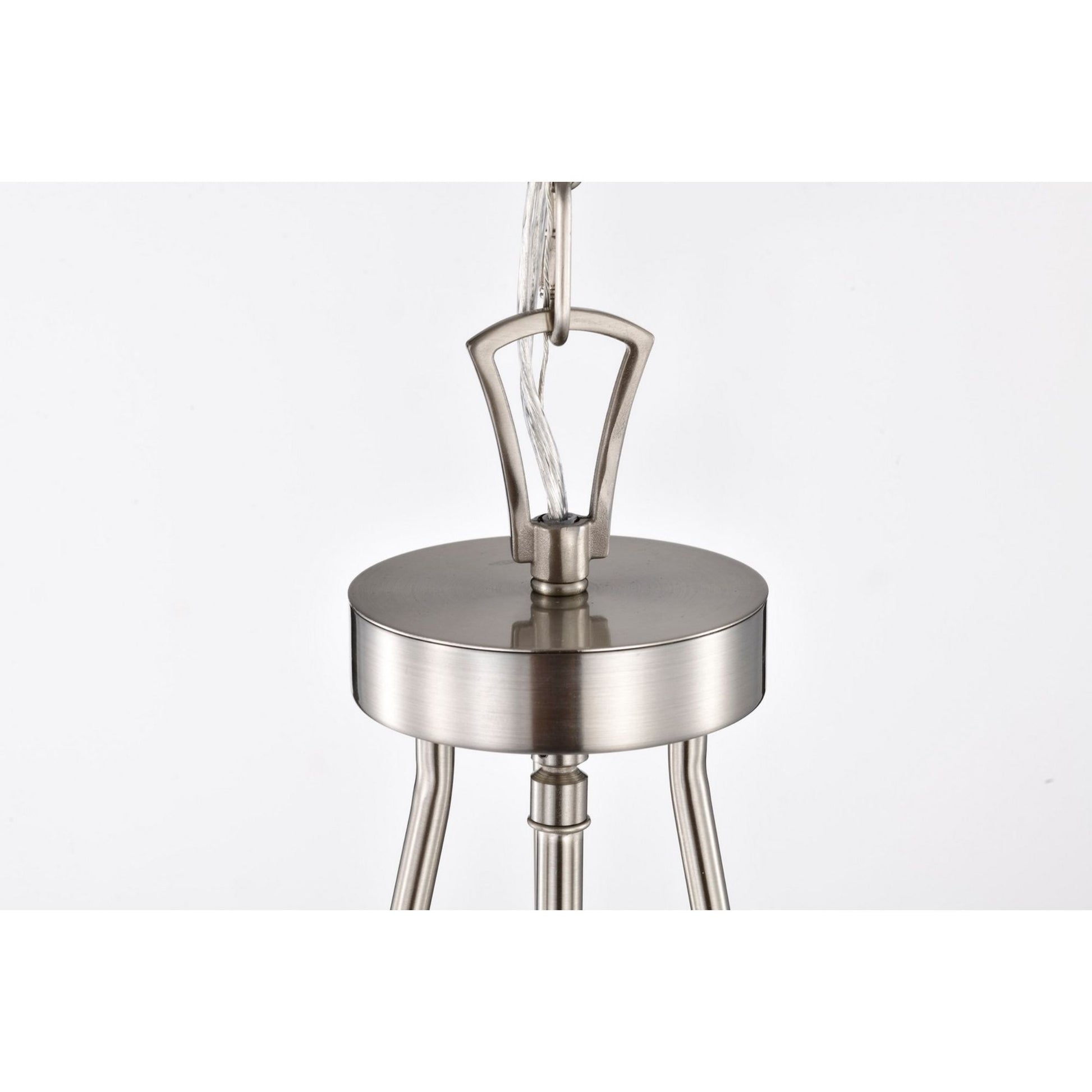 Boliver 14" 3 lights Pendant, Brushed Nickel Finish - Bees Lighting