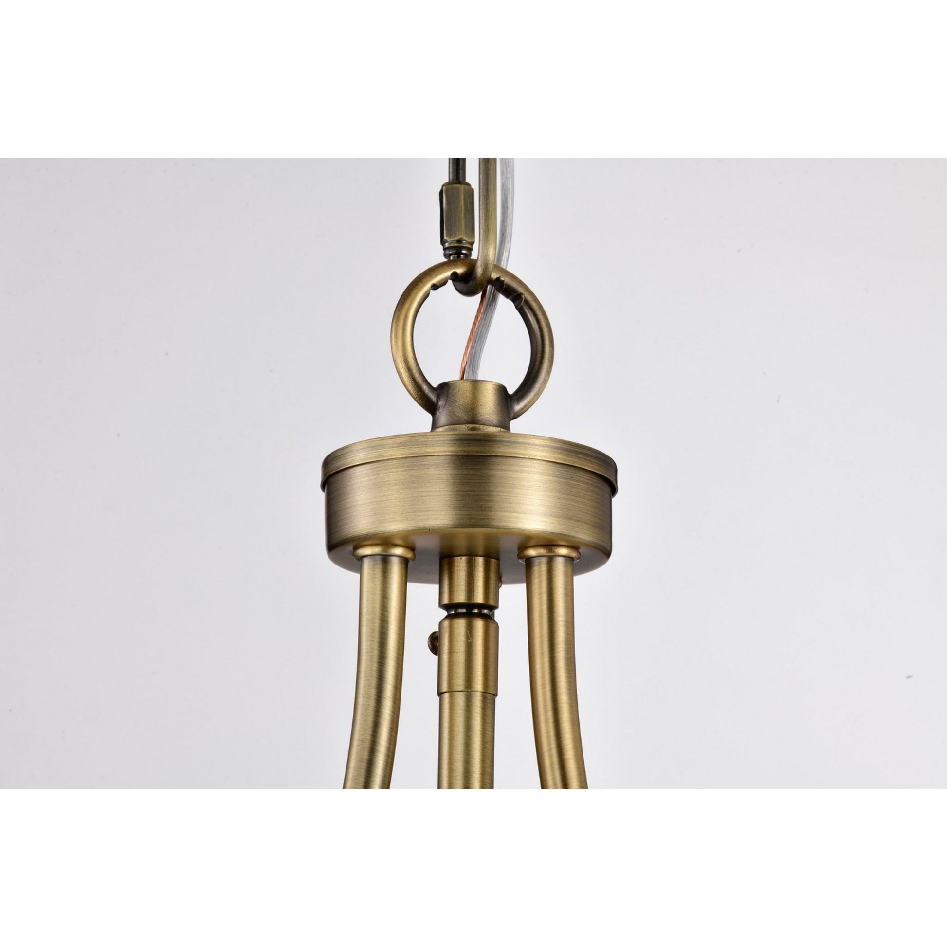 Amado 10" Pendant, Vintage Brass Finish - Bees Lighting