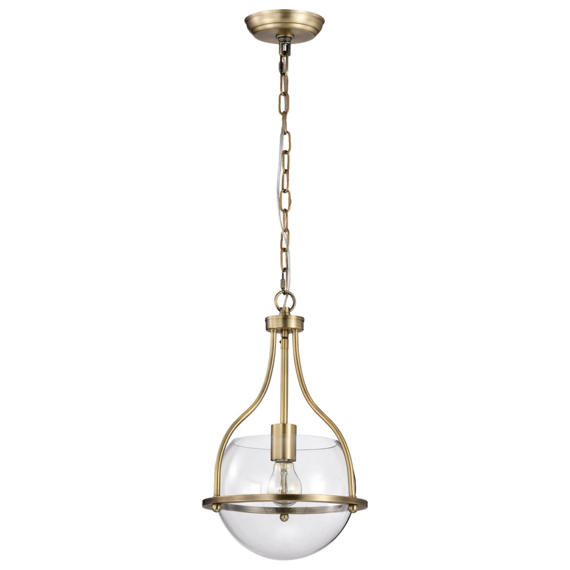 Amado Pendant Light, Clear Glass - Bees Lighting