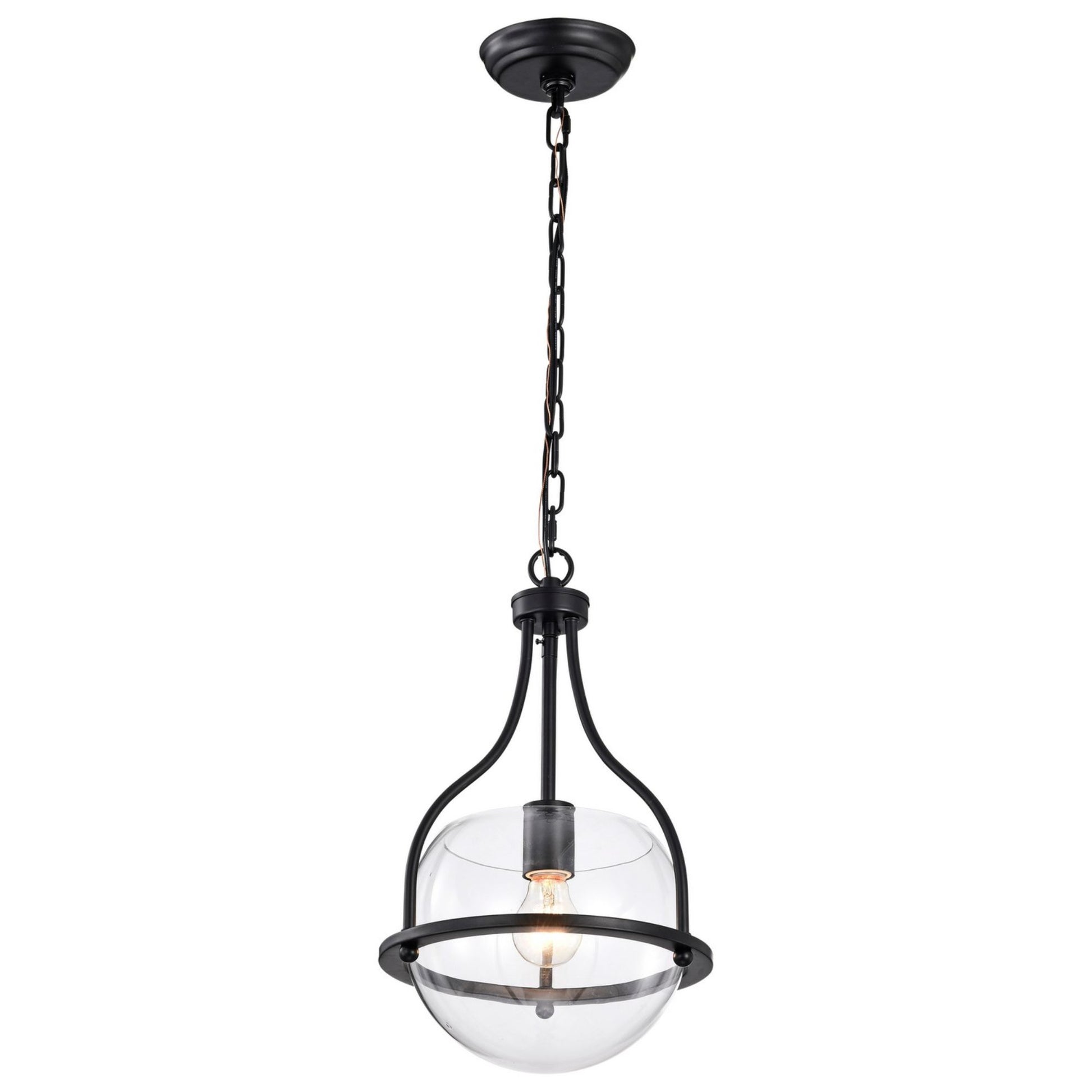 Amado 10" Pendant, Matte Black Finish - Bees Lighting