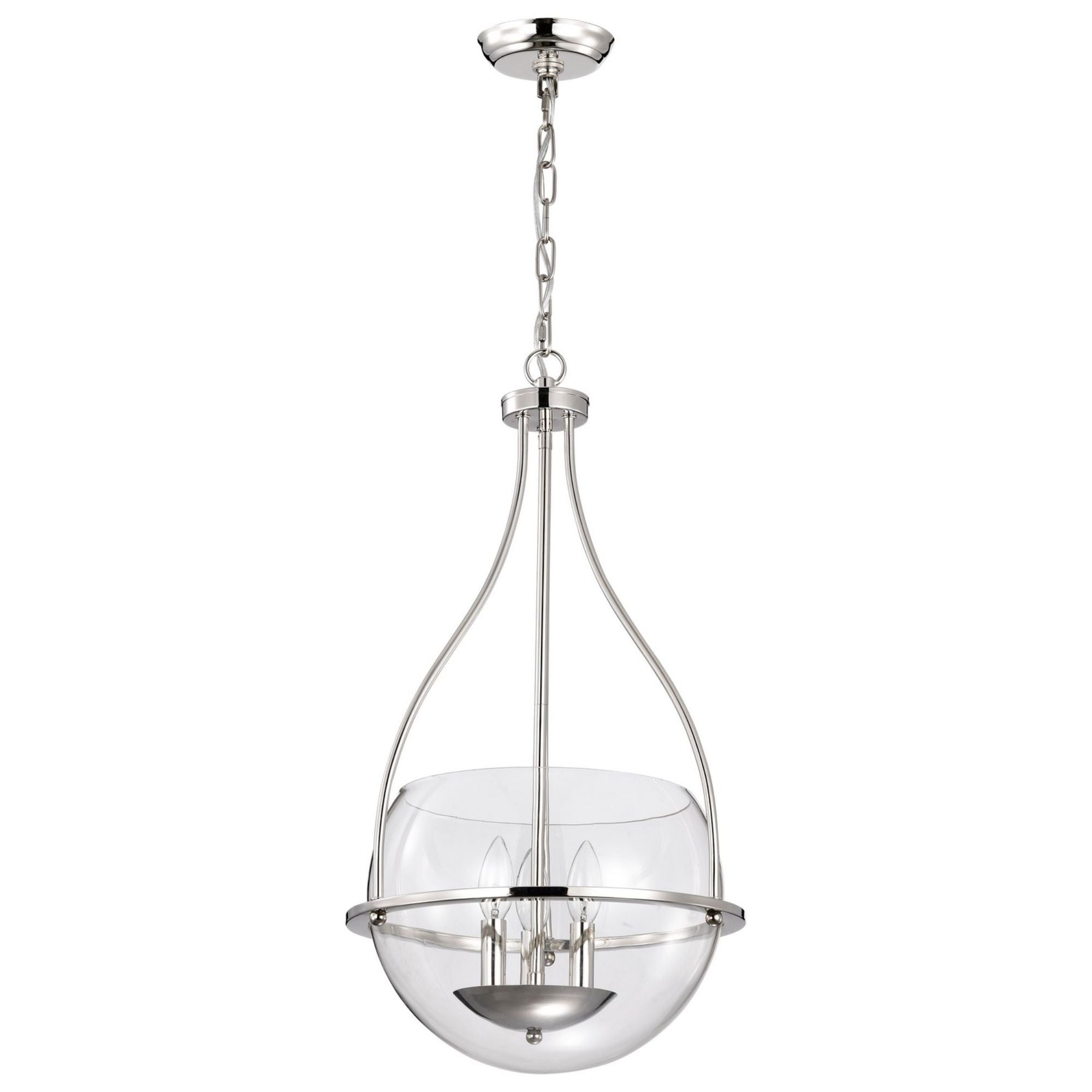 Amado Pendant Light, Clear Glass - Bees Lighting