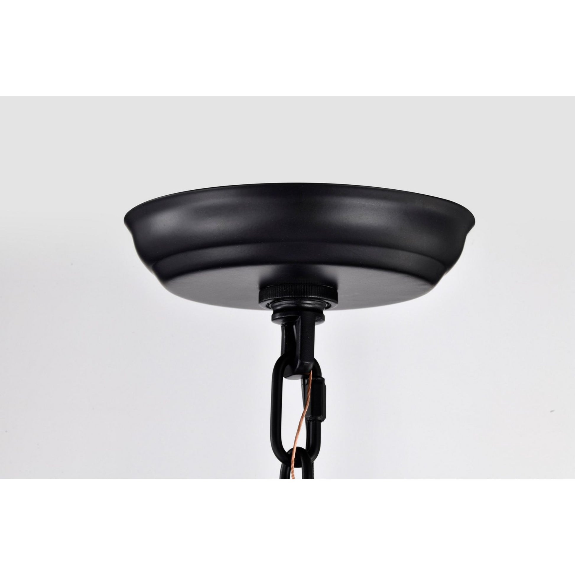 Amado 14" 3 lights Pendant, Matte Black Finish - Bees Lighting