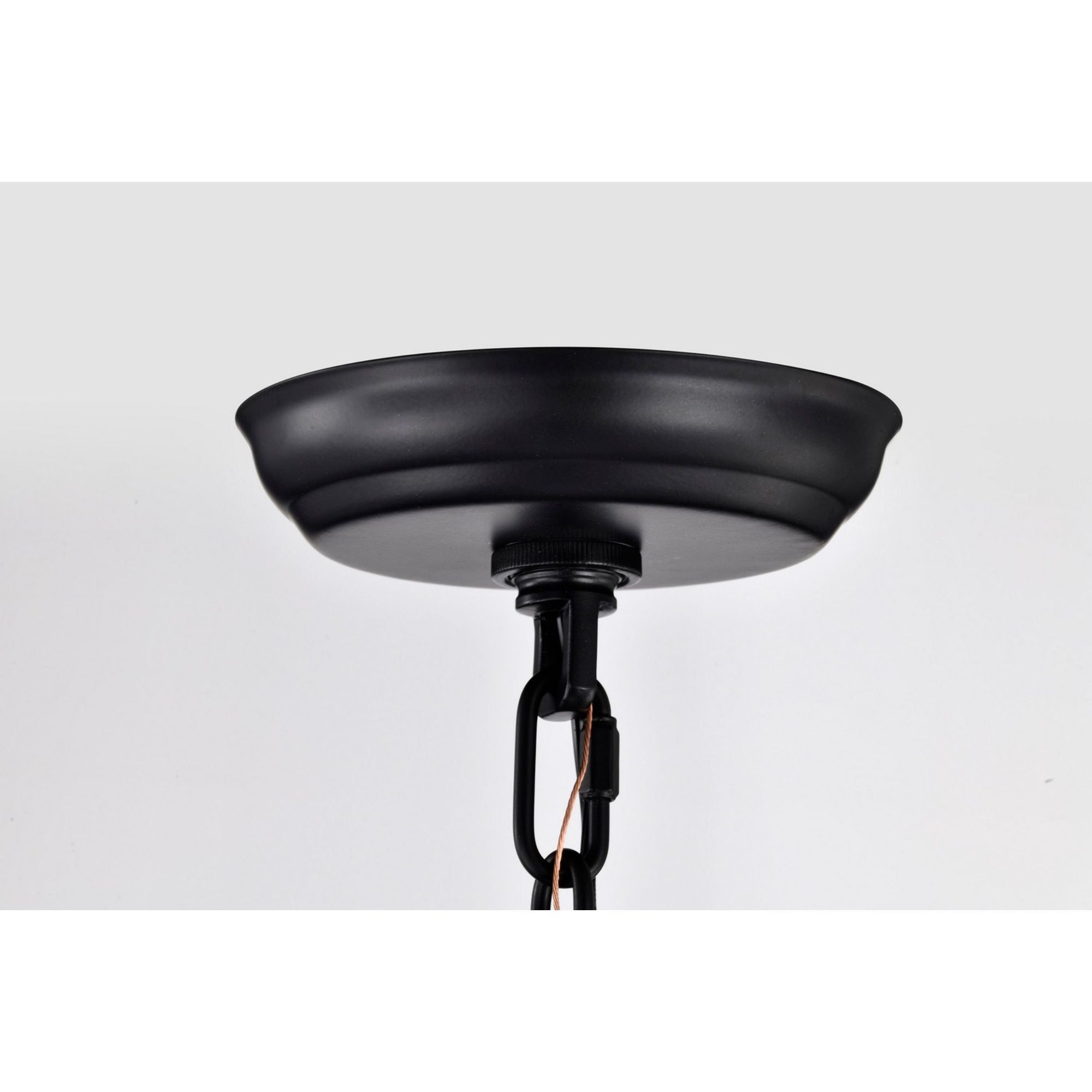 Amado 14" 3 lights Pendant, Matte Black Finish - Bees Lighting