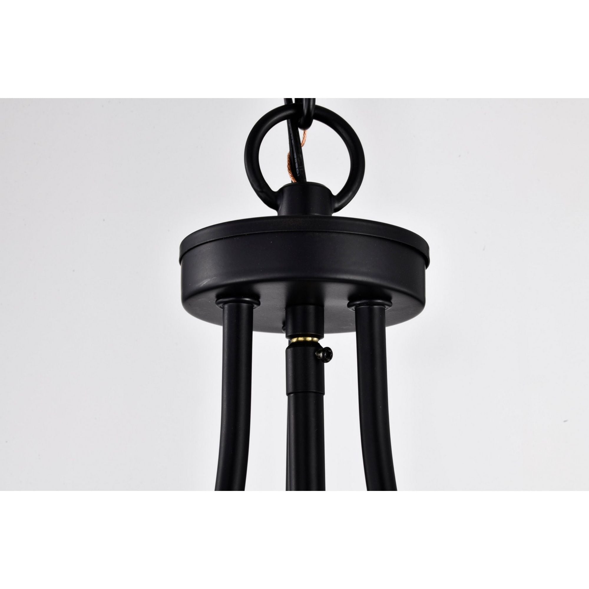 Amado 14" 3 lights Pendant, Matte Black Finish - Bees Lighting