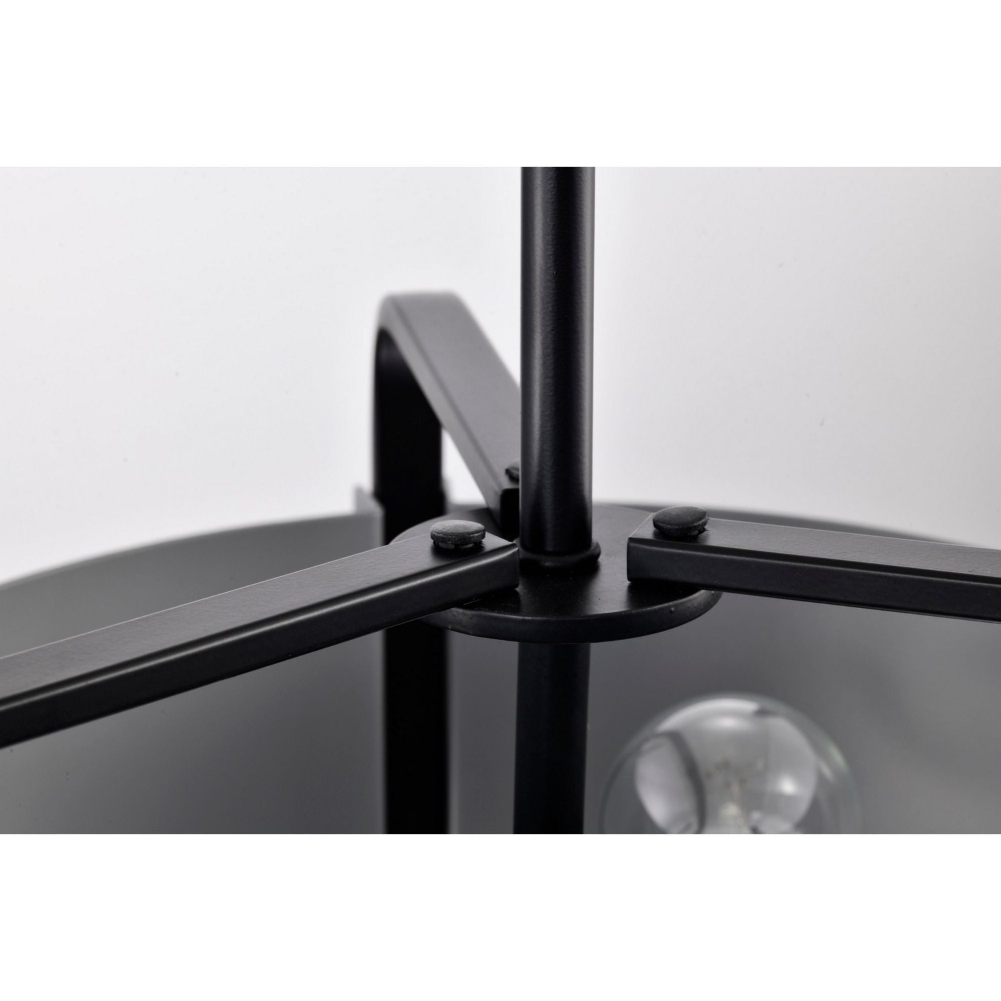 Altos 14" 3 lights Pendant, Matte Gray and Matte Black Finish - Bees Lighting