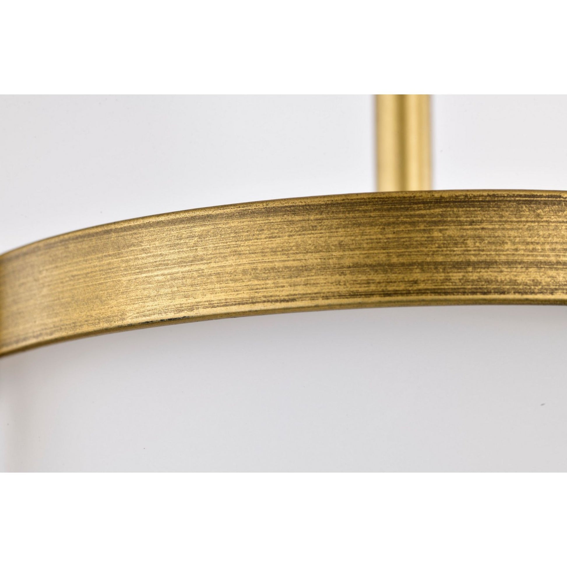 Valdora 10" Pendant, Natural Brass Finish - Bees Lighting