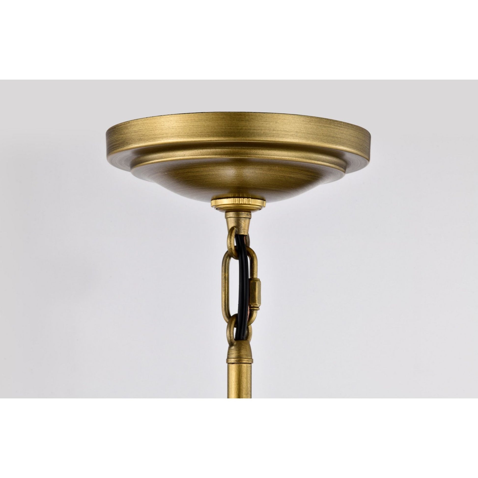Valdora 10" Pendant, Natural Brass Finish - Bees Lighting