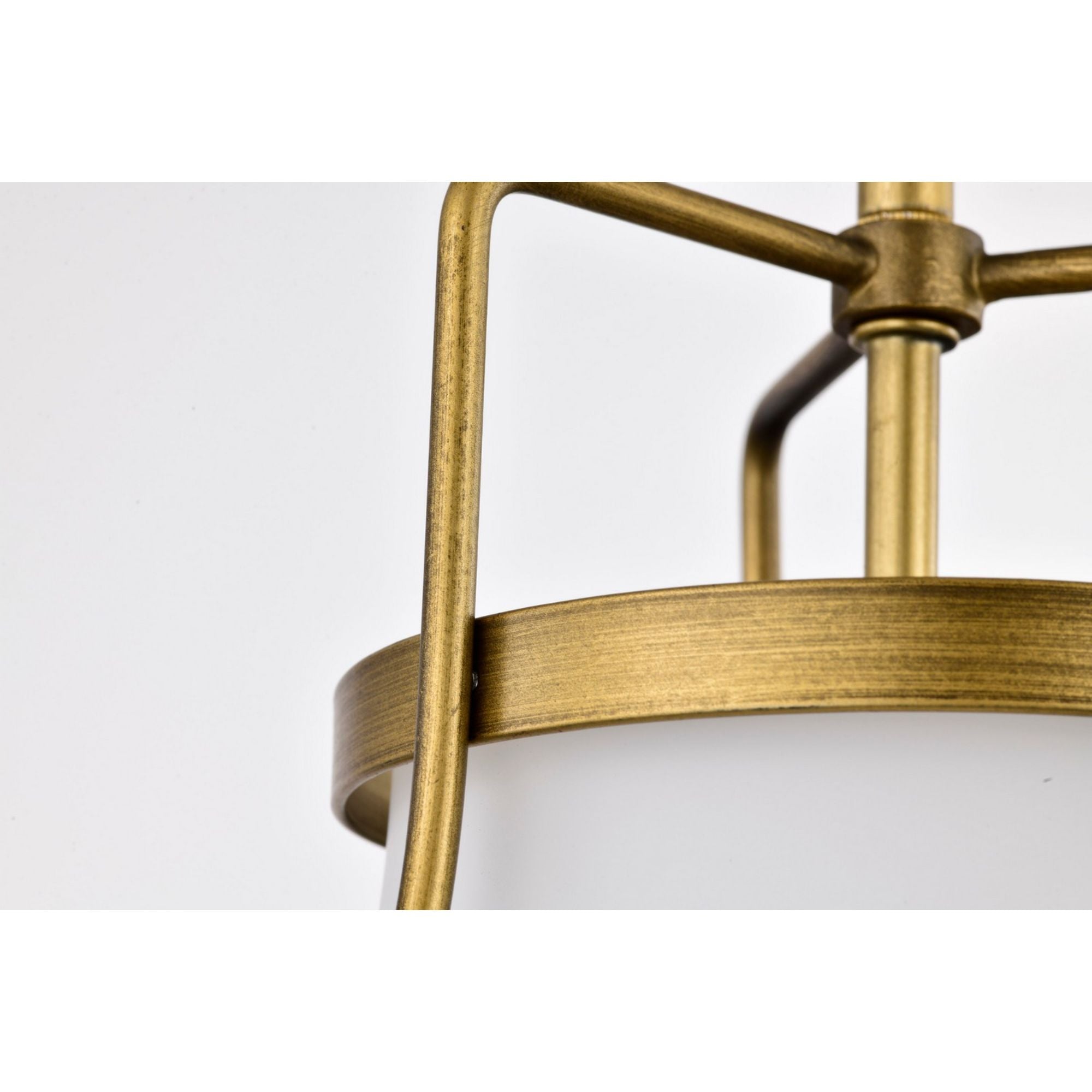 Valdora 10" Pendant, Natural Brass Finish - Bees Lighting
