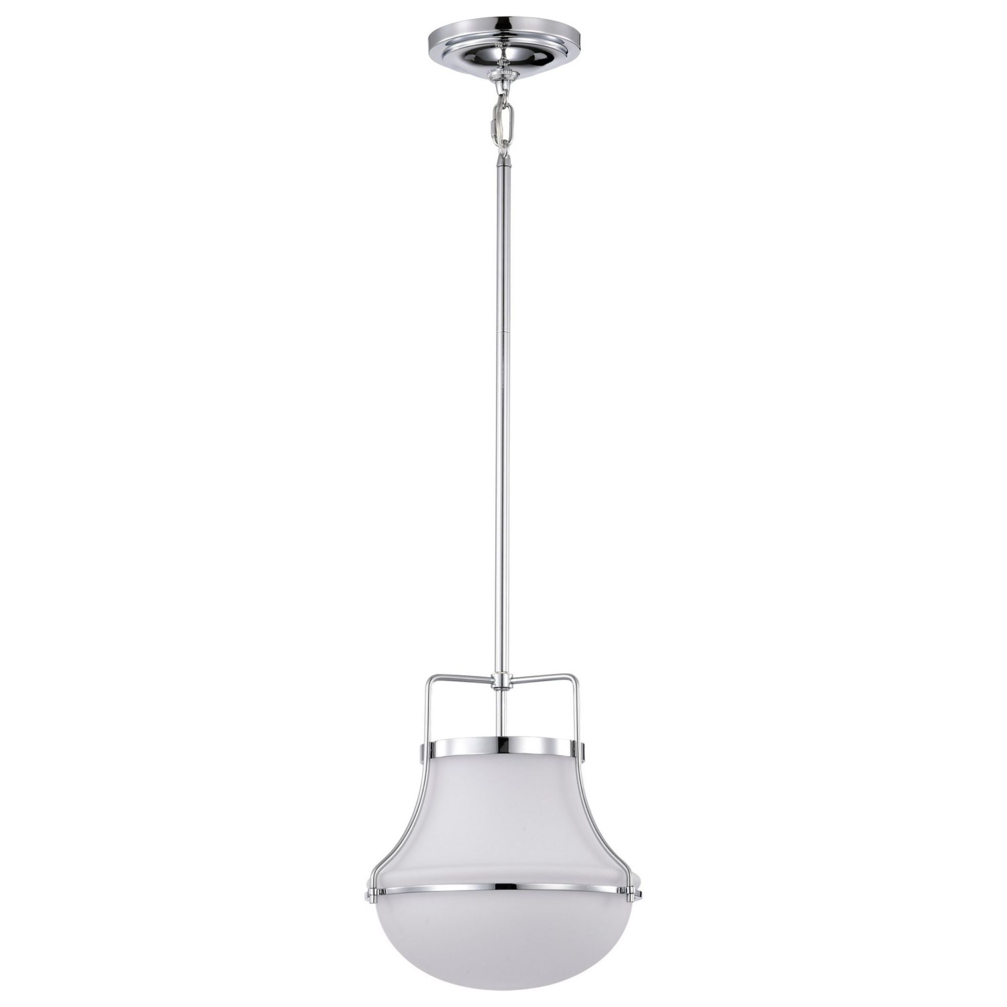 Valdora 10" Pendant, Polished Nickel Finish - Bees Lighting