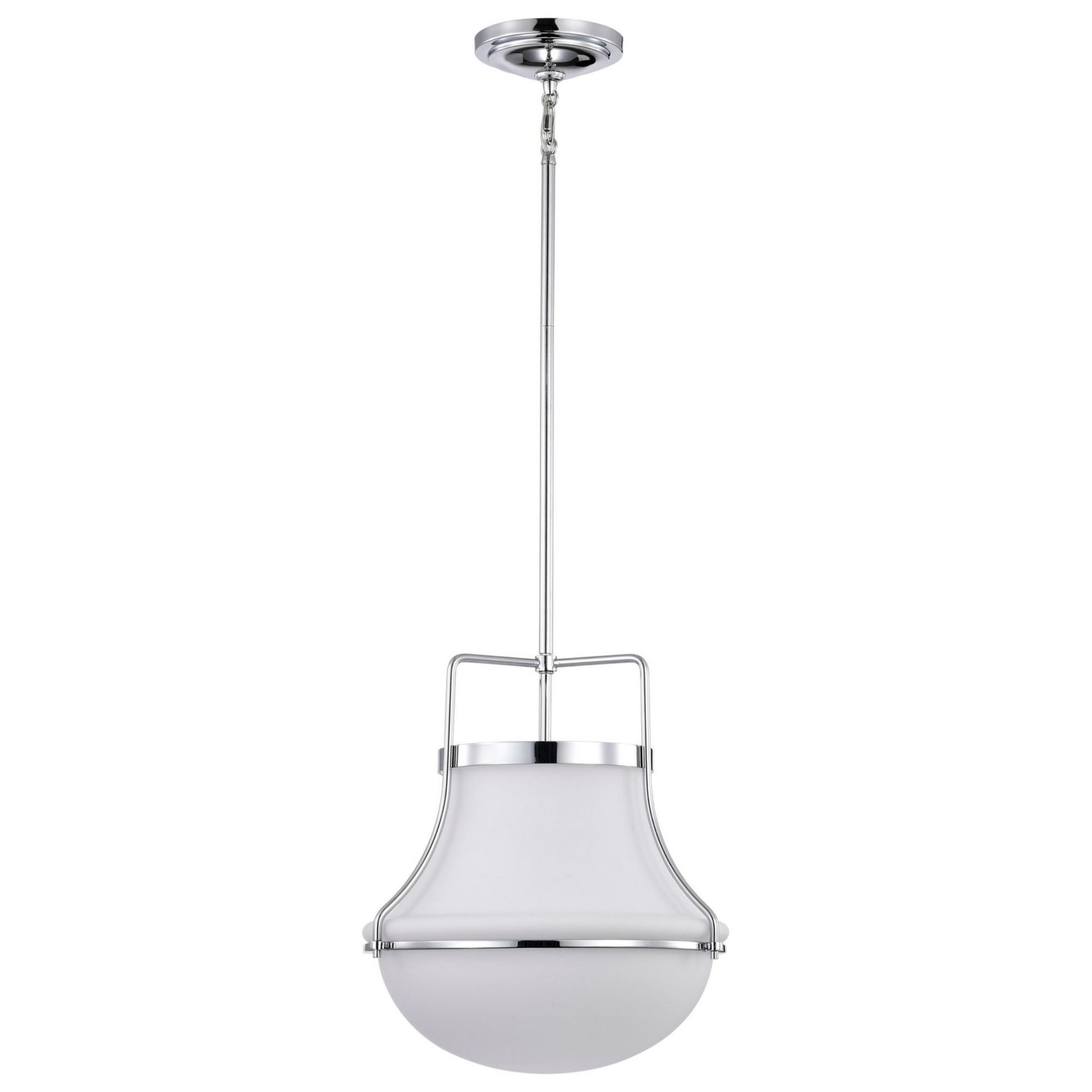 Valdora 14" Pendant, Polished Nickel Finish - Bees Lighting