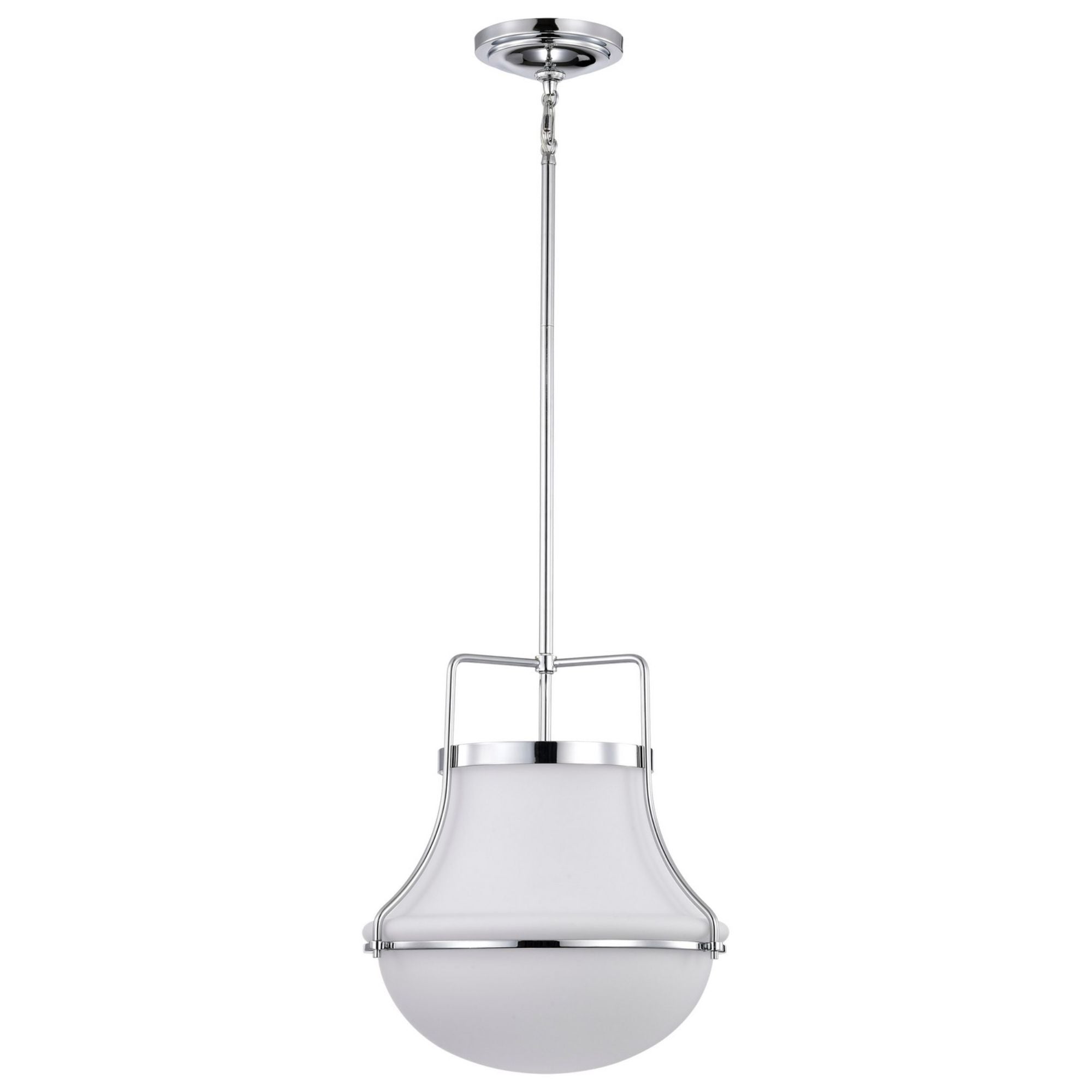 Valdora 14" Pendant, Polished Nickel Finish - Bees Lighting