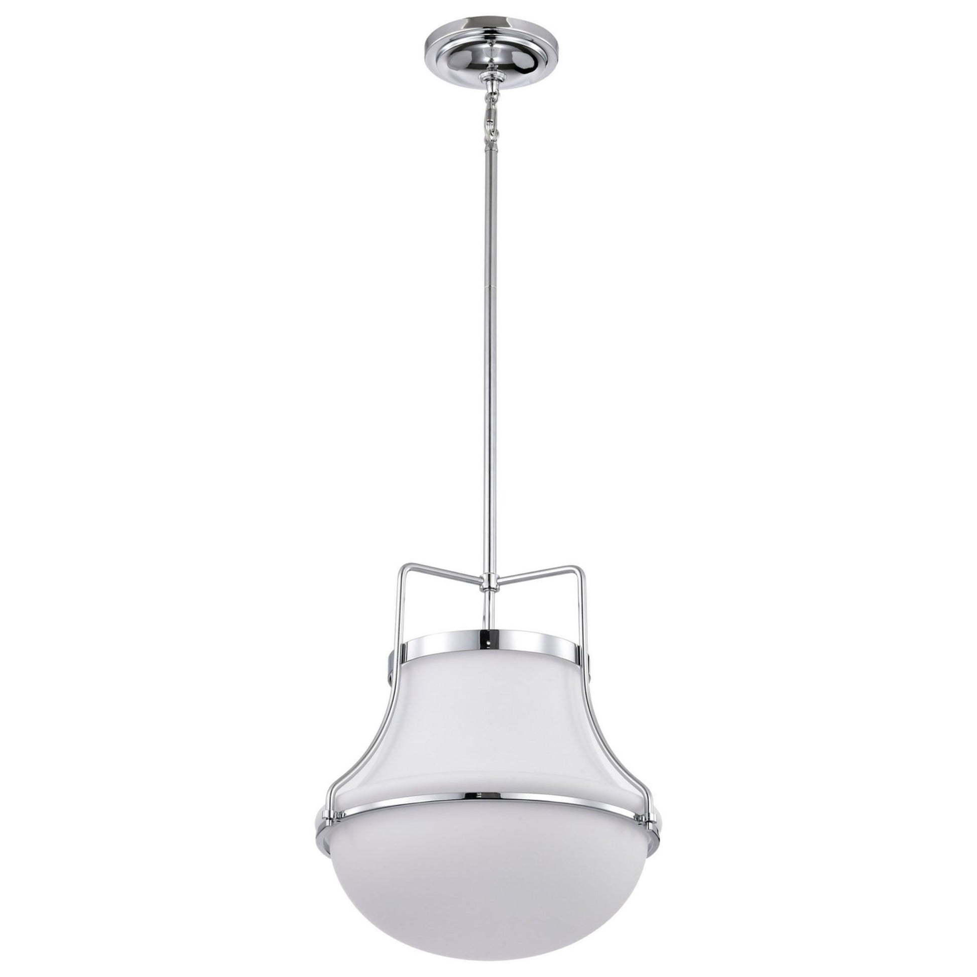 Valdora 14" Pendant, Polished Nickel Finish - Bees Lighting