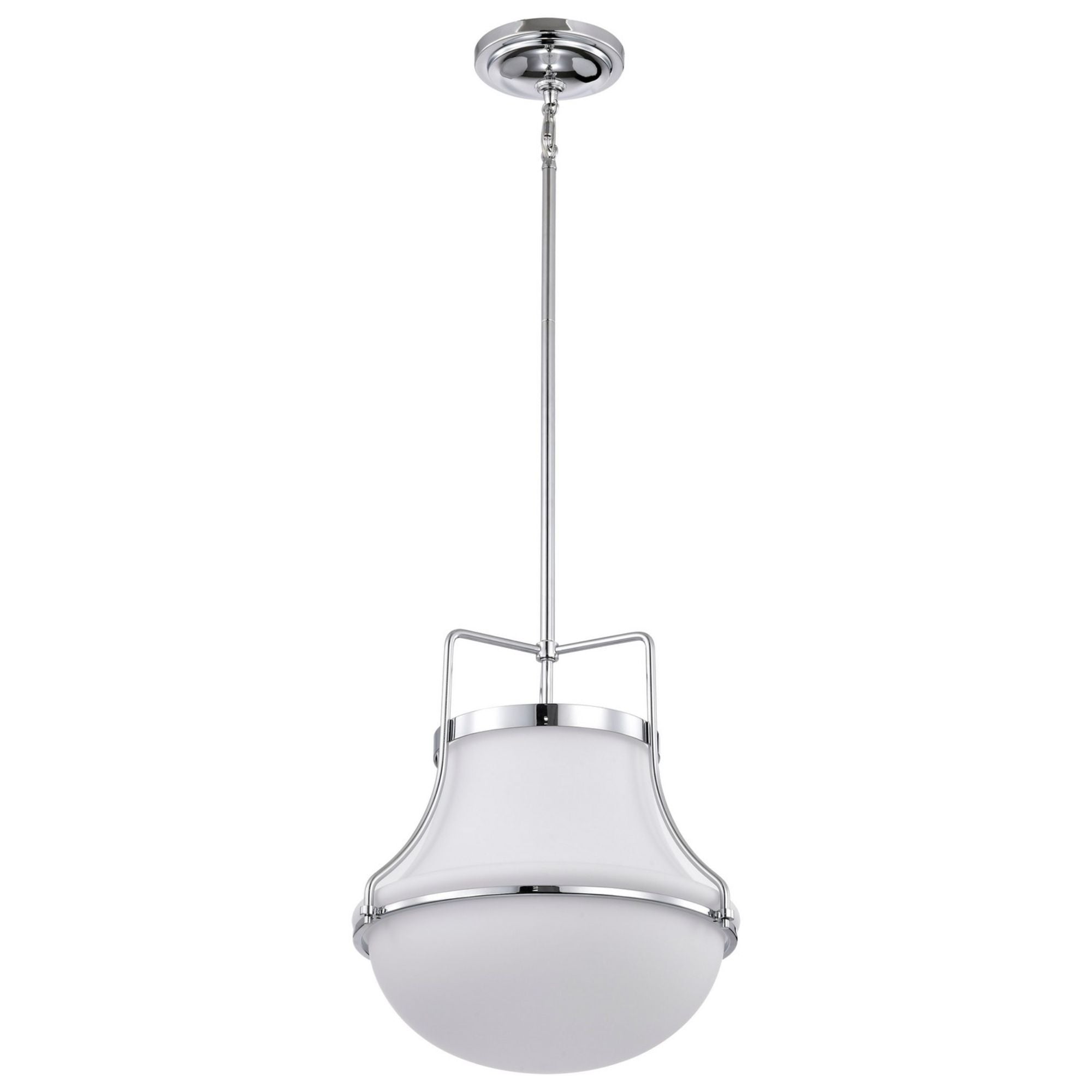 Valdora 14" Pendant, Polished Nickel Finish - Bees Lighting