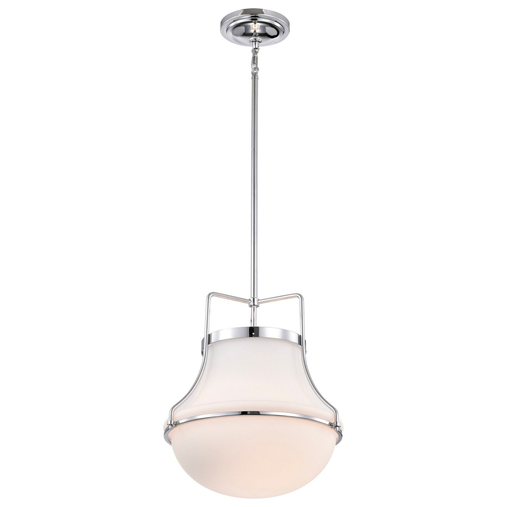 Valdora 14" Pendant, Polished Nickel Finish - Bees Lighting