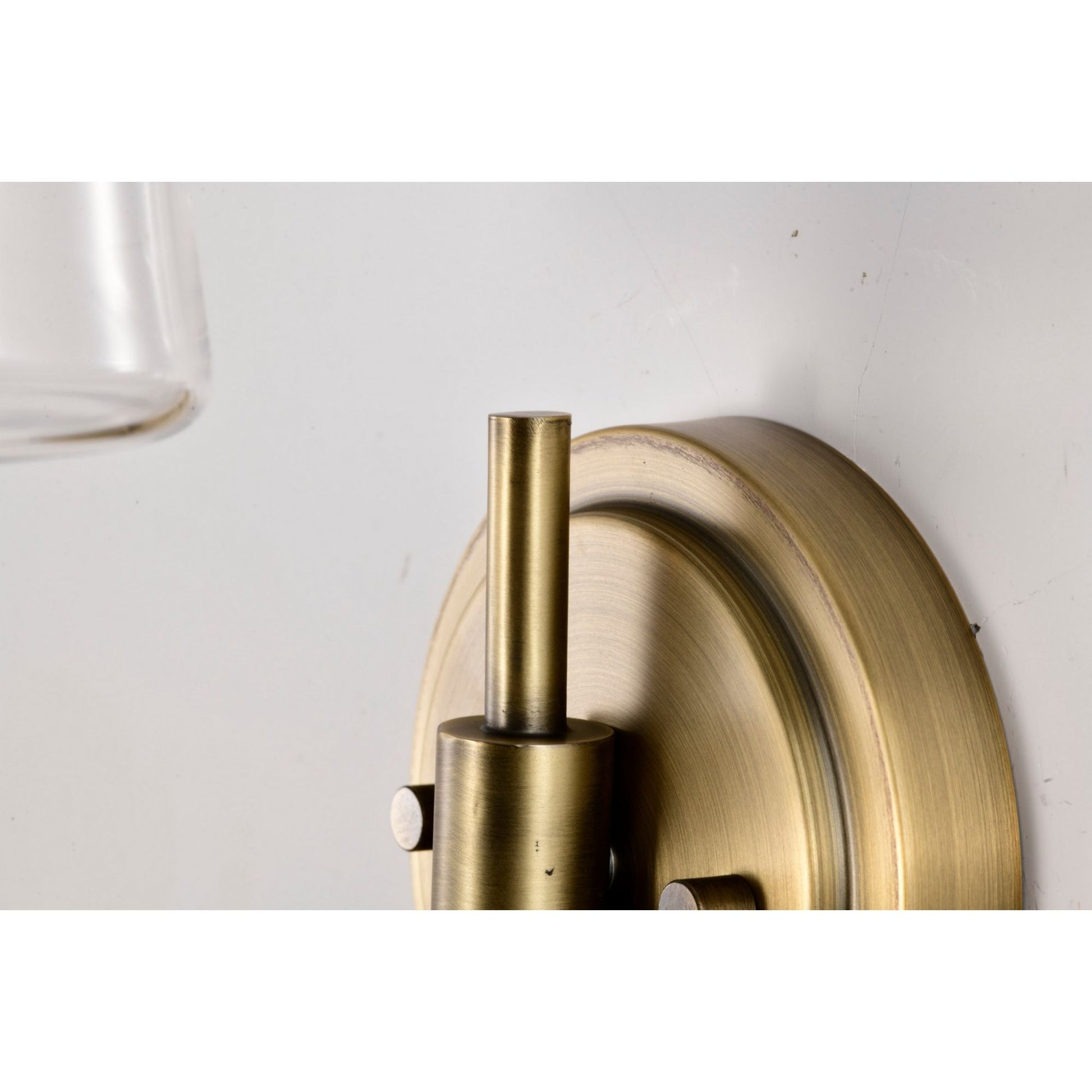 Brookside 12" Wall Sconce, Vintage Brass Finish - Bees Lighting