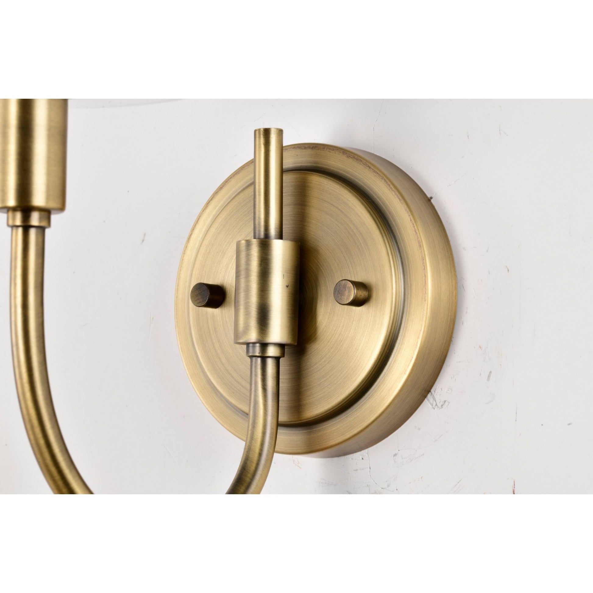 Brookside 12" Wall Sconce, Vintage Brass Finish - Bees Lighting