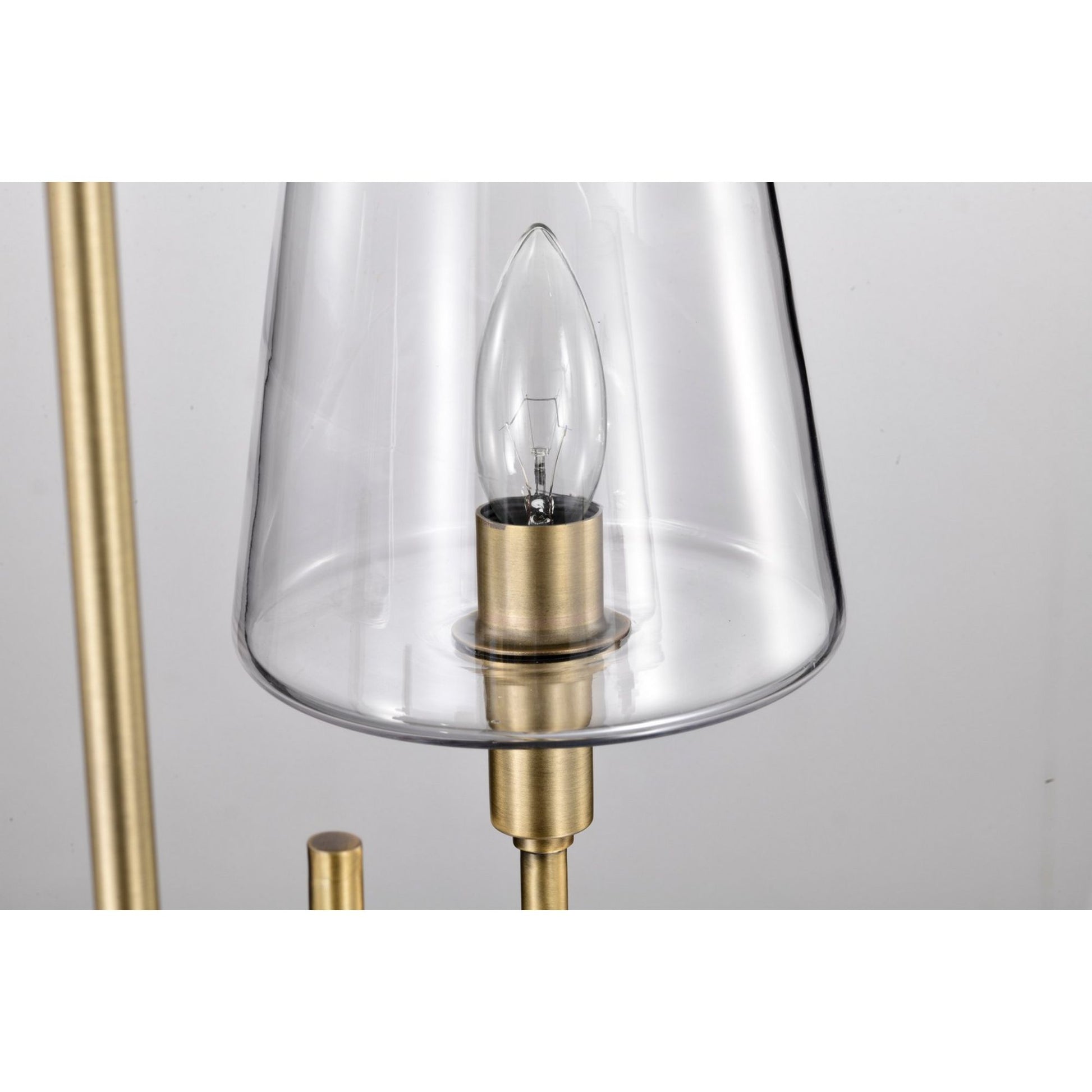 Brookside 24" 4 lights Chandelier, Vintage Brass Finish - Bees Lighting