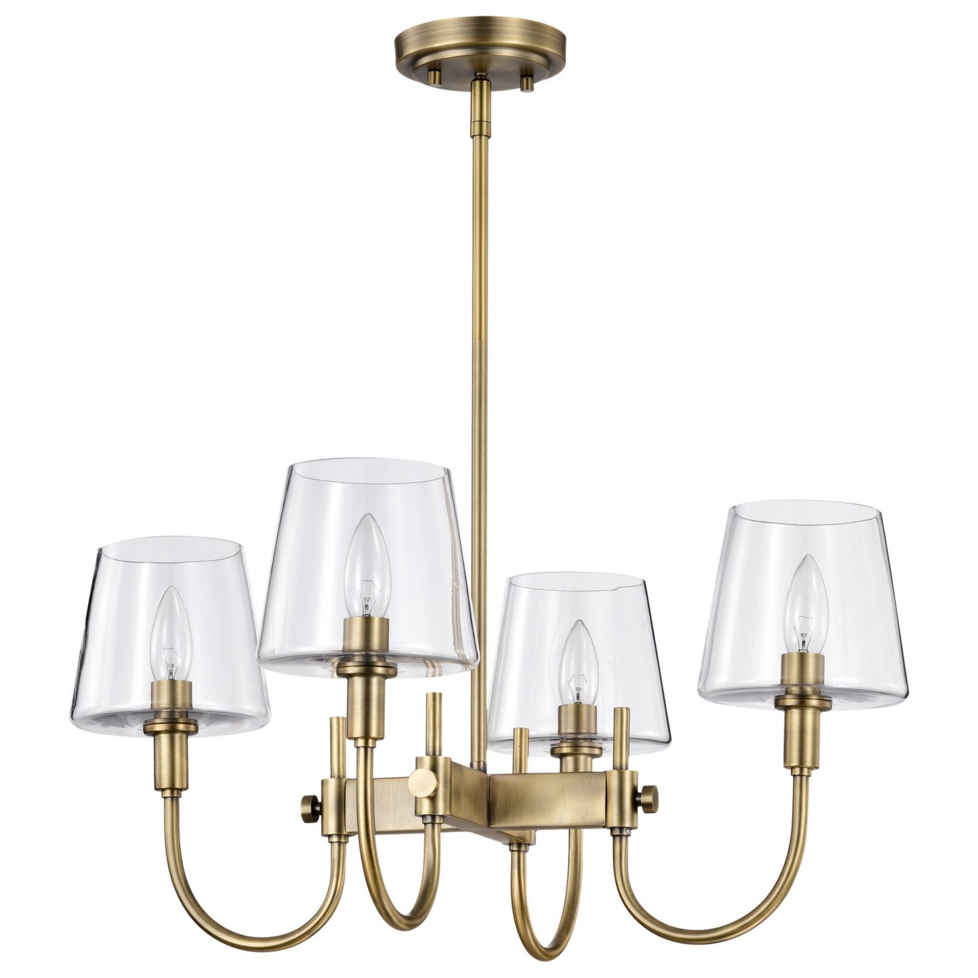 Brookside Pendant Light, Clear Glass - Bees Lighting