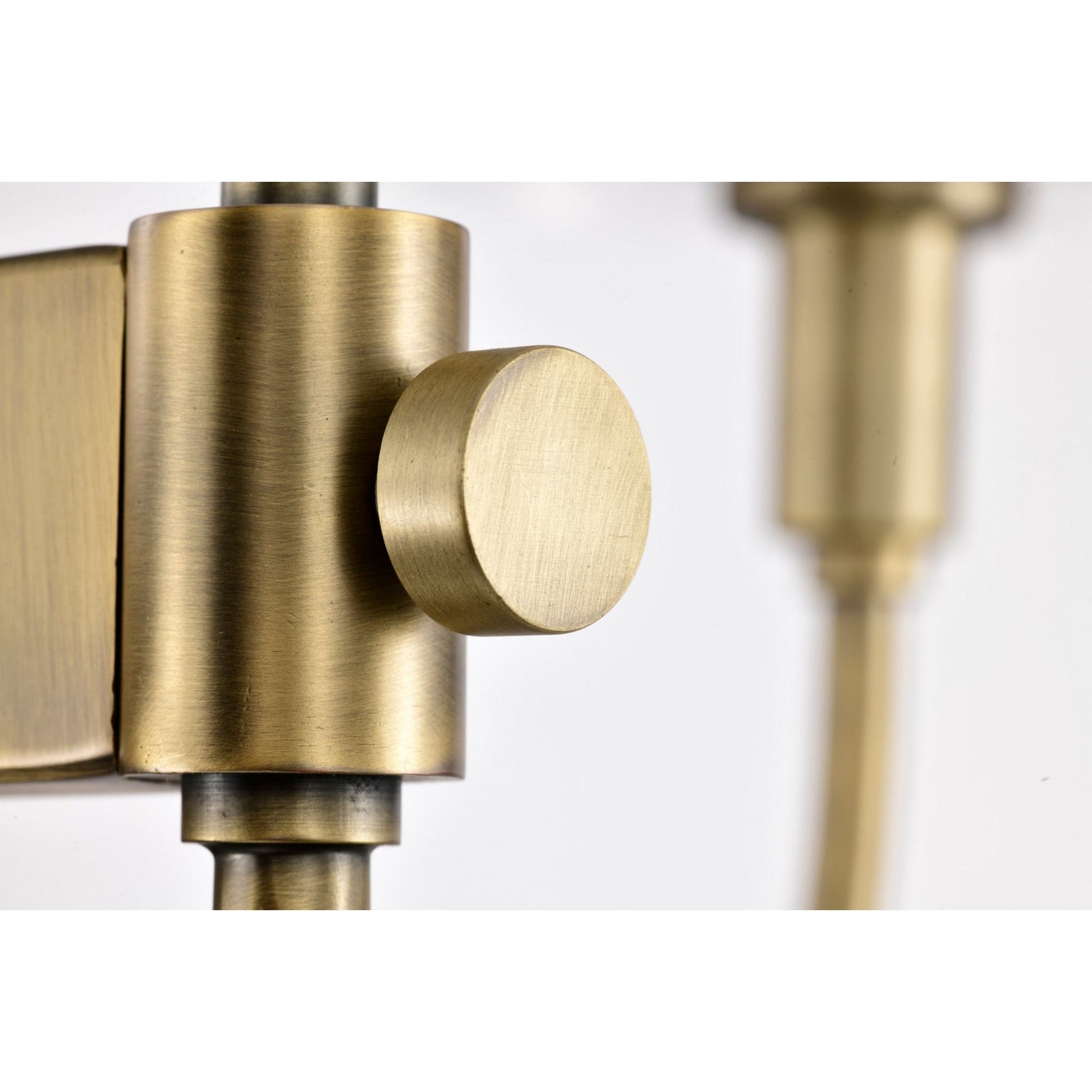 Brookside 42" 6 lights Pendant, Vintage Brass Finish - Bees Lighting