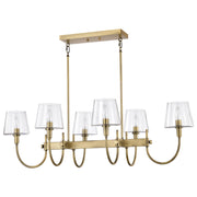 Brookside Pendant Light, Clear Glass - Bees Lighting
