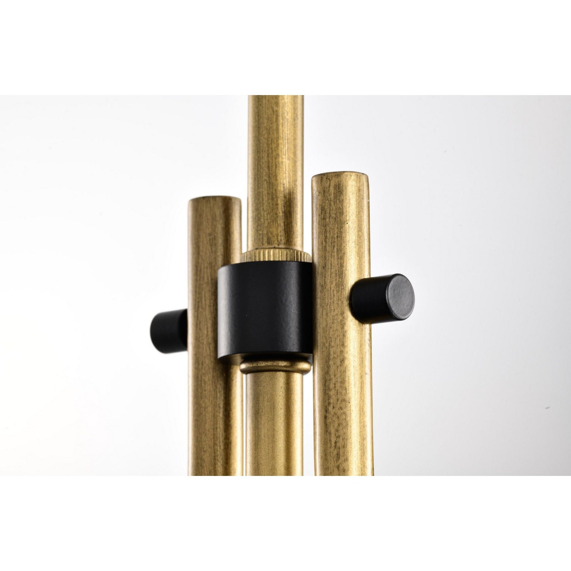 Admiral 7" Pendant, Matte Black and Natural Brass Finish - Bees Lighting