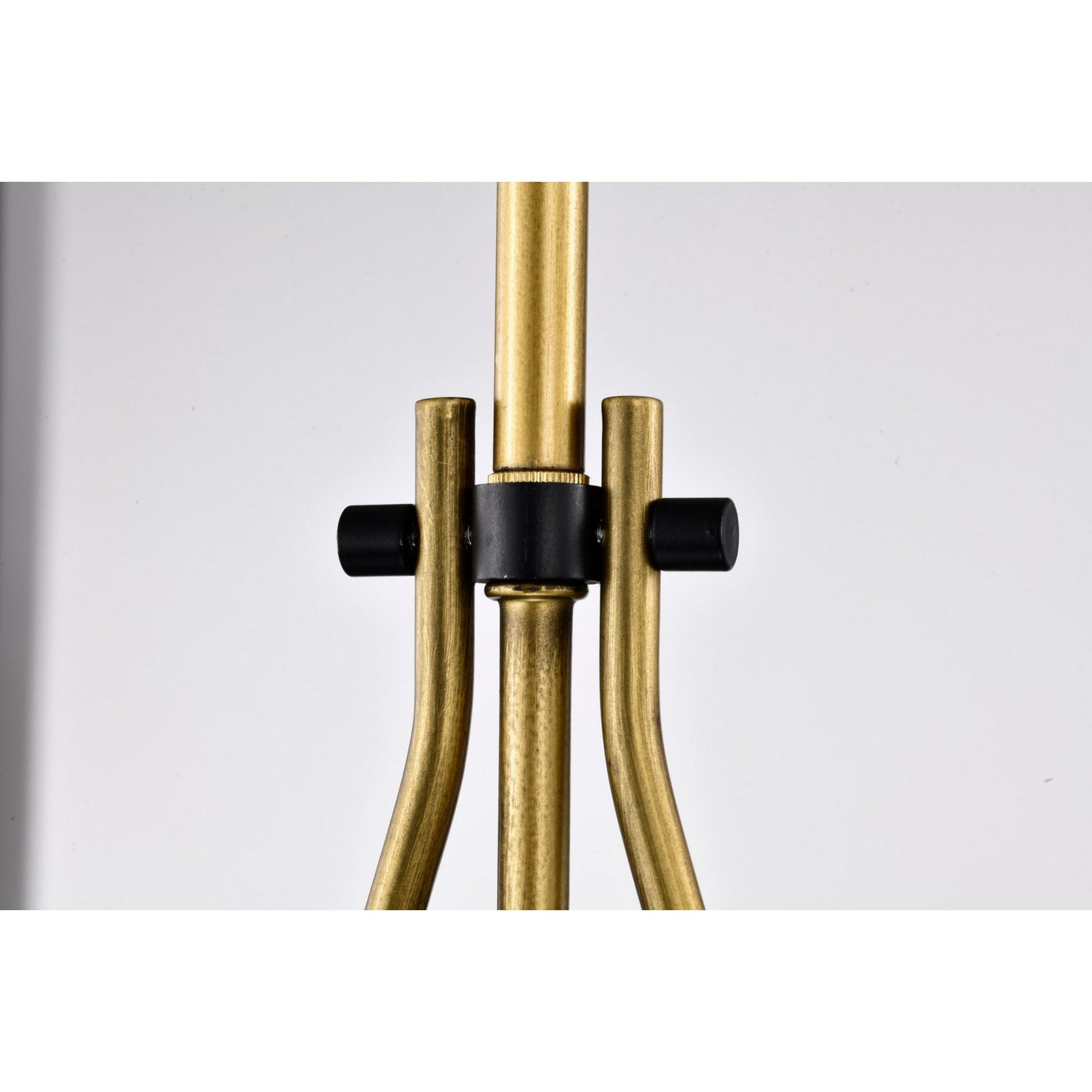 Admiral 10" Pendant, Matte Black and Natural Brass Finish - Bees Lighting