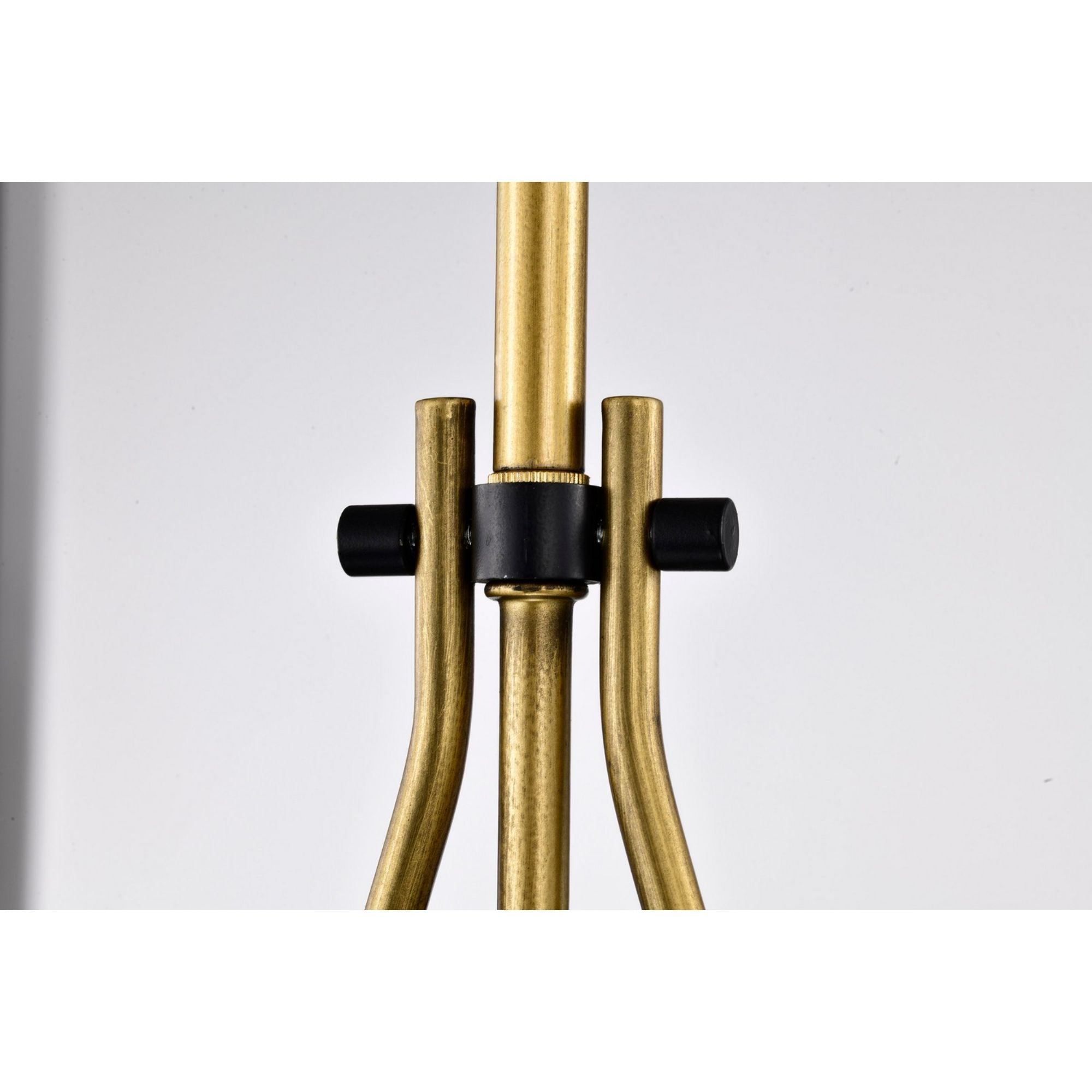 Admiral 10" Pendant, Matte Black and Natural Brass Finish - Bees Lighting