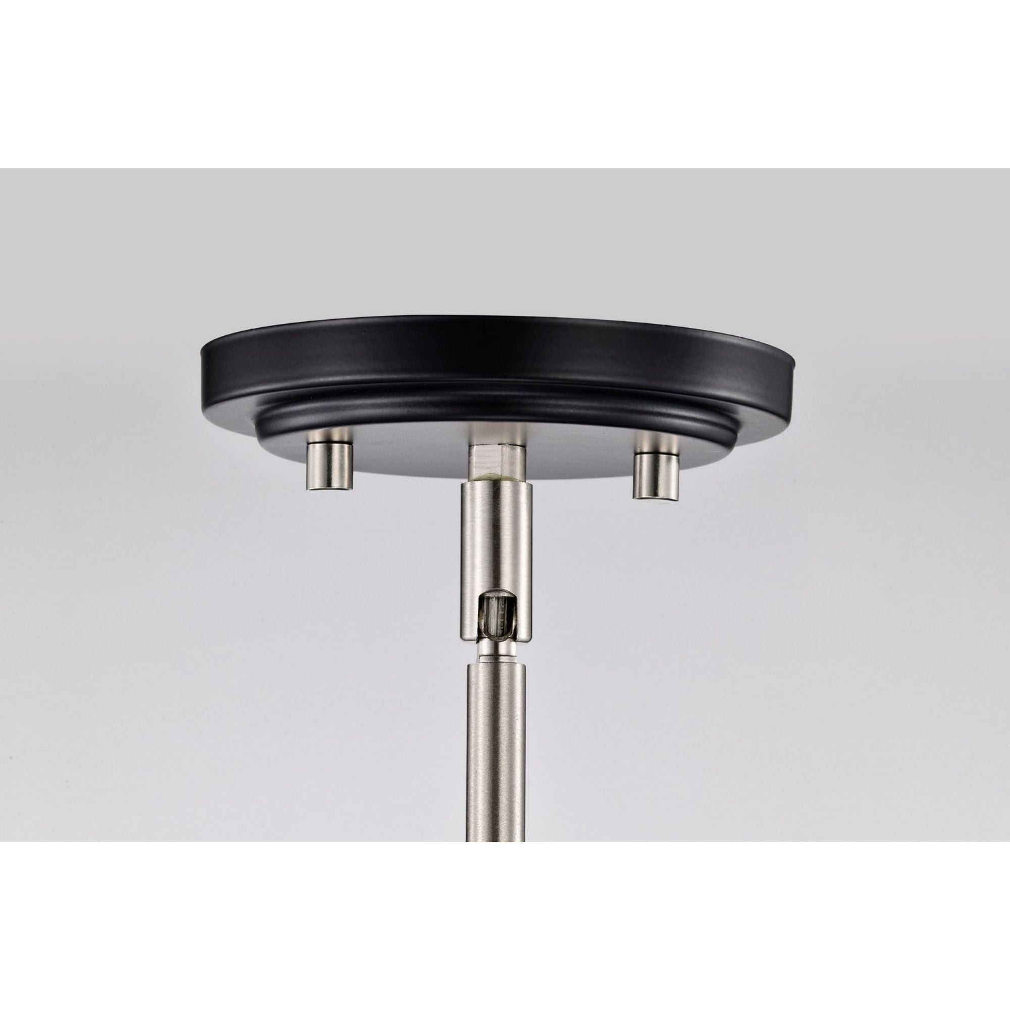 Admiral 7" Pendant, Matte Black and Brushed Nickel Finish - Bees Lighting