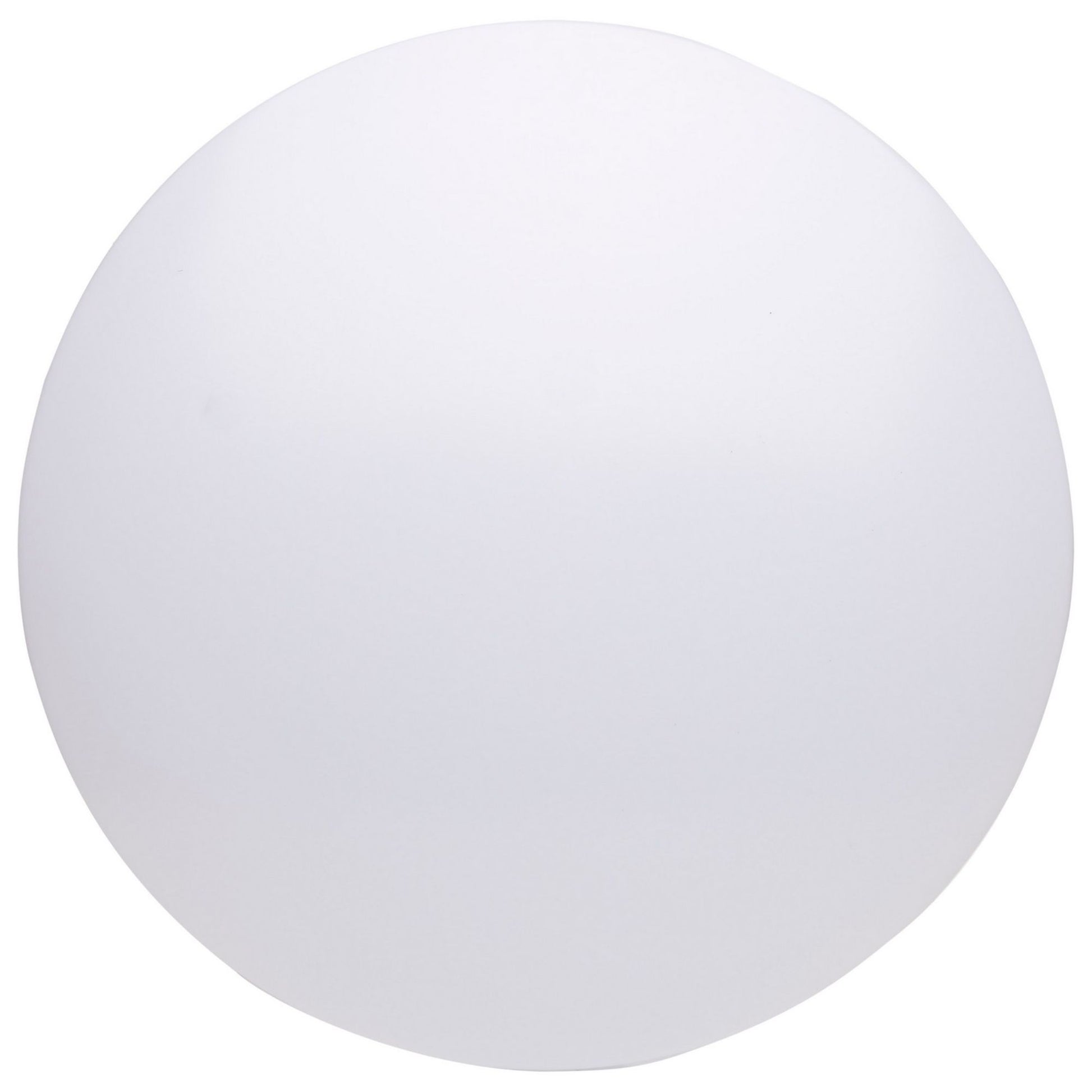 Cloud 14" LED Flush Mount, 3CCT, White Finish, 0-10V Dim - Bees Lighting