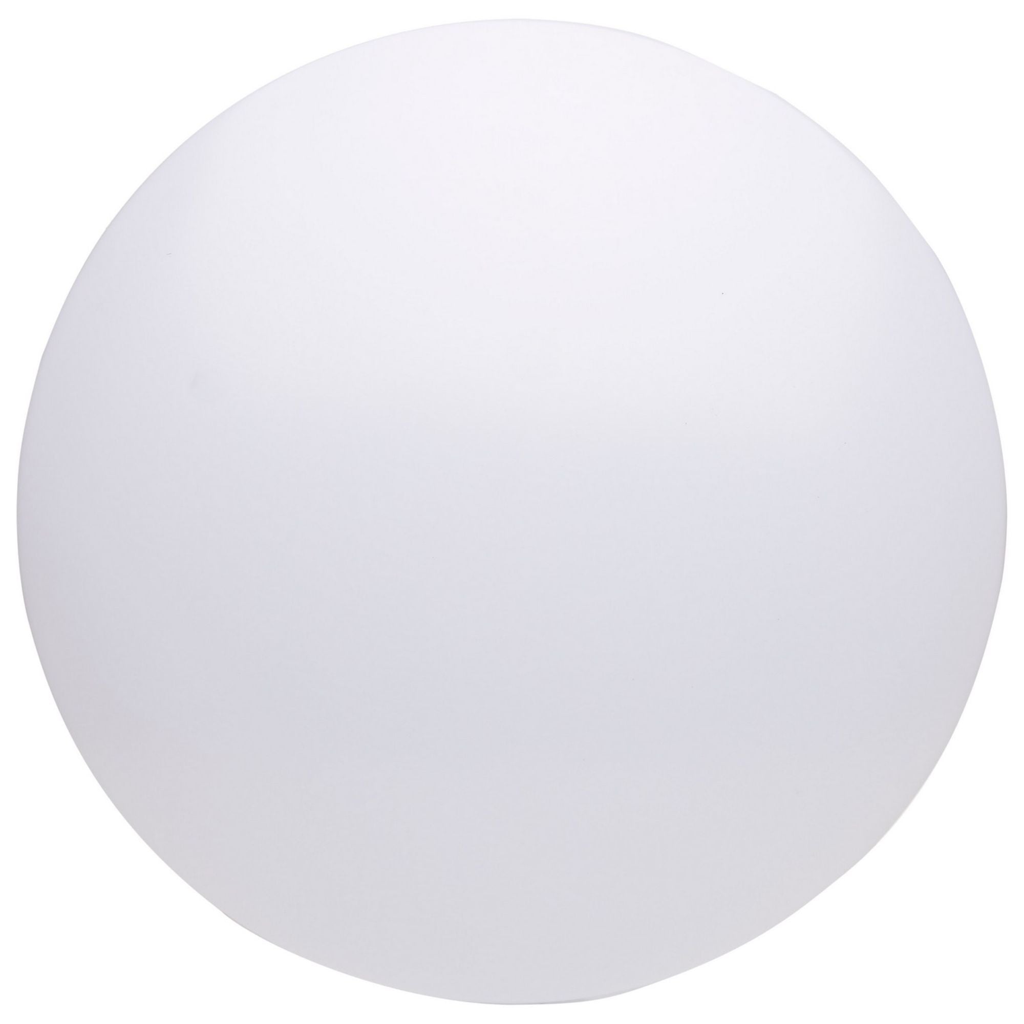 Cloud 14" LED Flush Mount, 3CCT, White Finish, 0-10V Dim - Bees Lighting