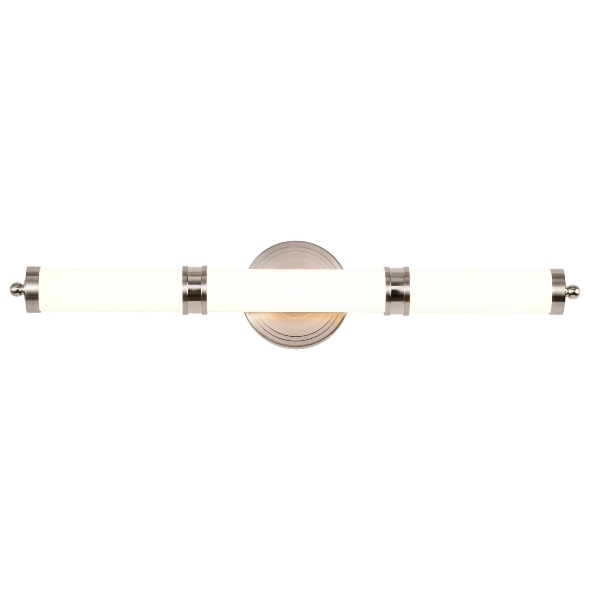 Kagen 26" LED Bath Bar, Brushed Nickel Finish - Bees Lighting
