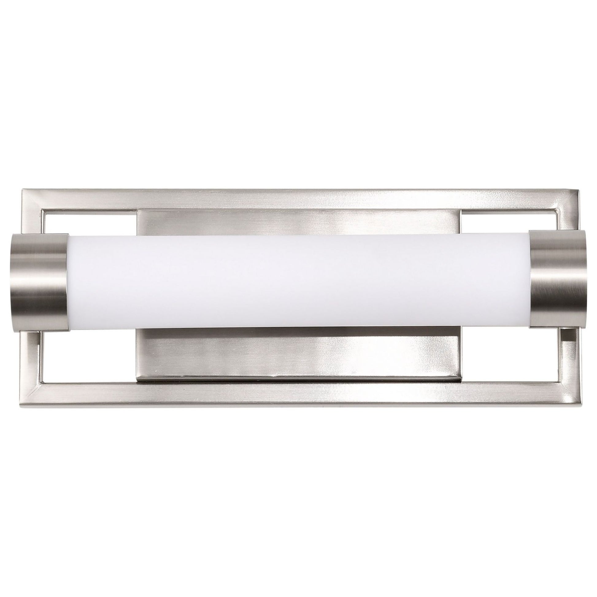 Canal 12" LED Bath Bar, Brushed Nickel Finish - Bees Lighting