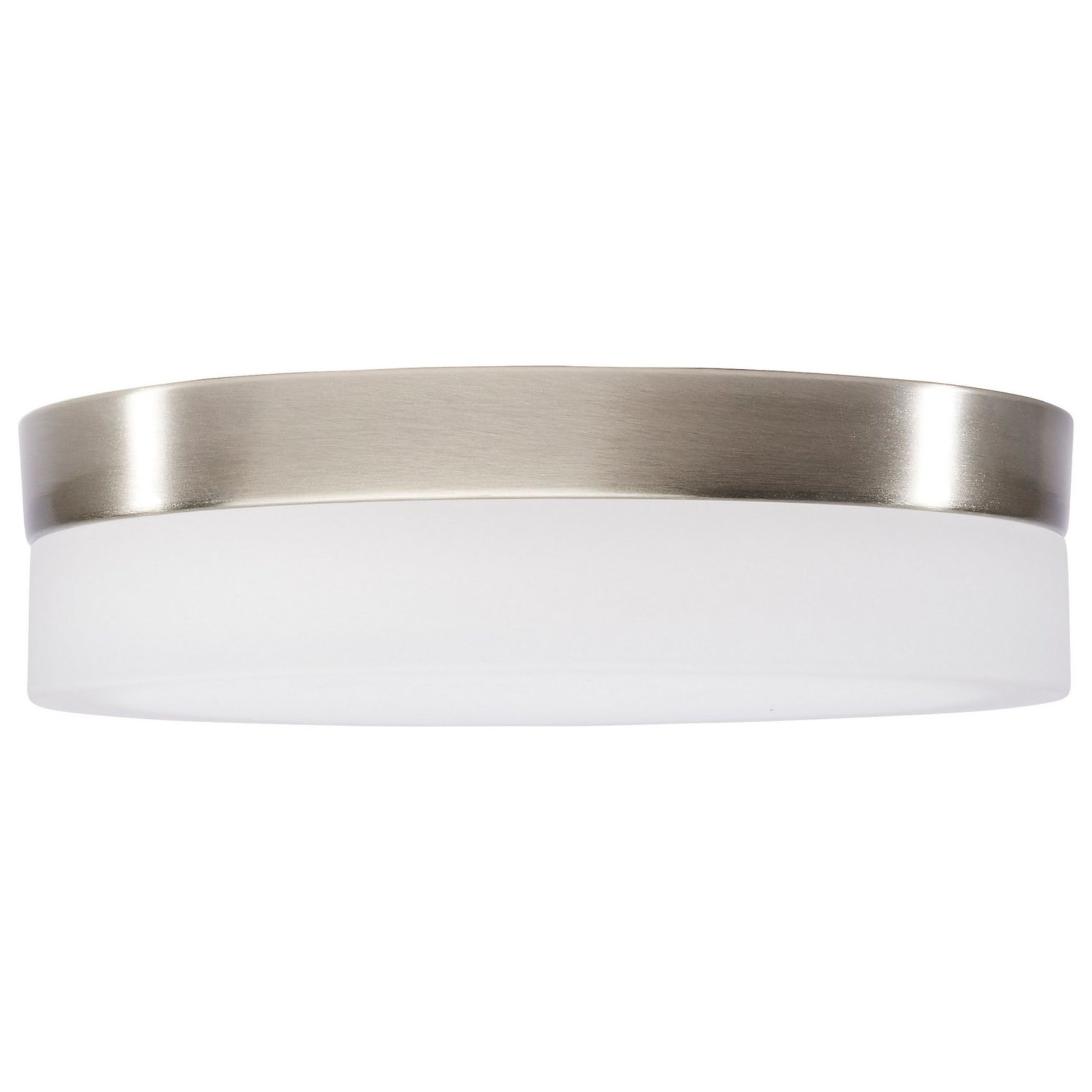 PI 9" LED Flush Mount, 3CCT, Brushed Nickel Finish - Bees Lighting