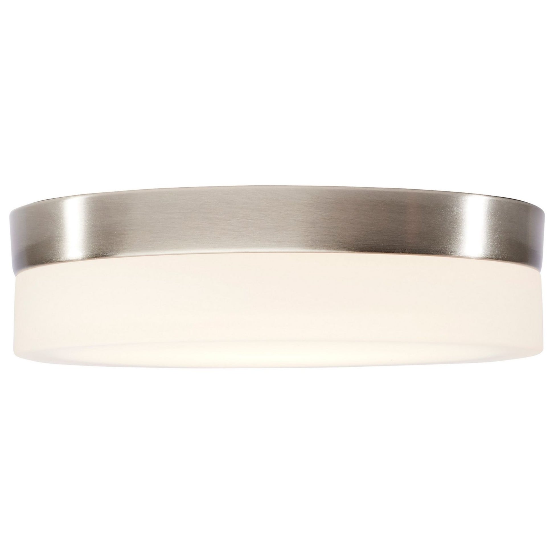 PI 9" LED Flush Mount, 3CCT, Brushed Nickel Finish - Bees Lighting
