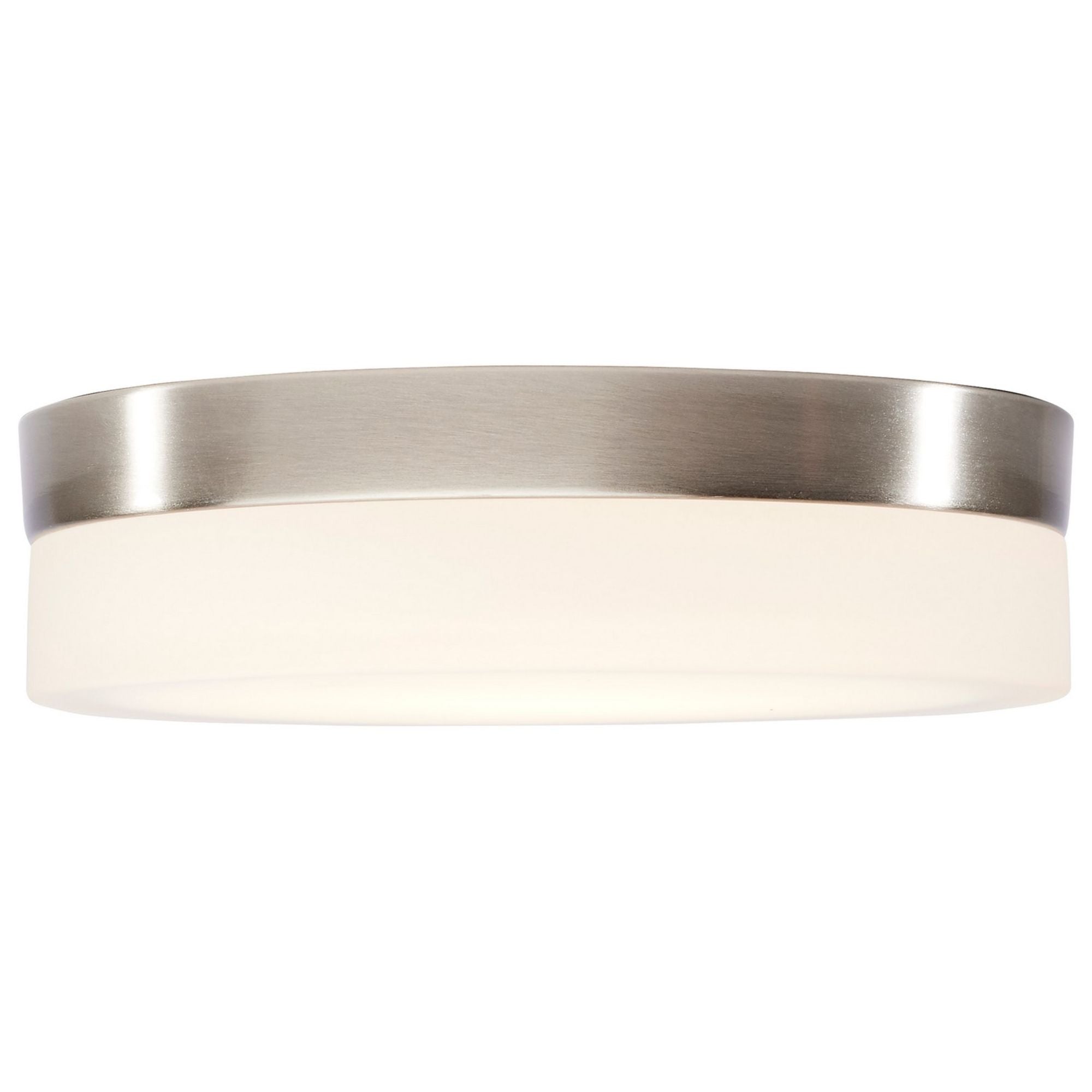 PI 9" LED Flush Mount, 3CCT, Brushed Nickel Finish - Bees Lighting