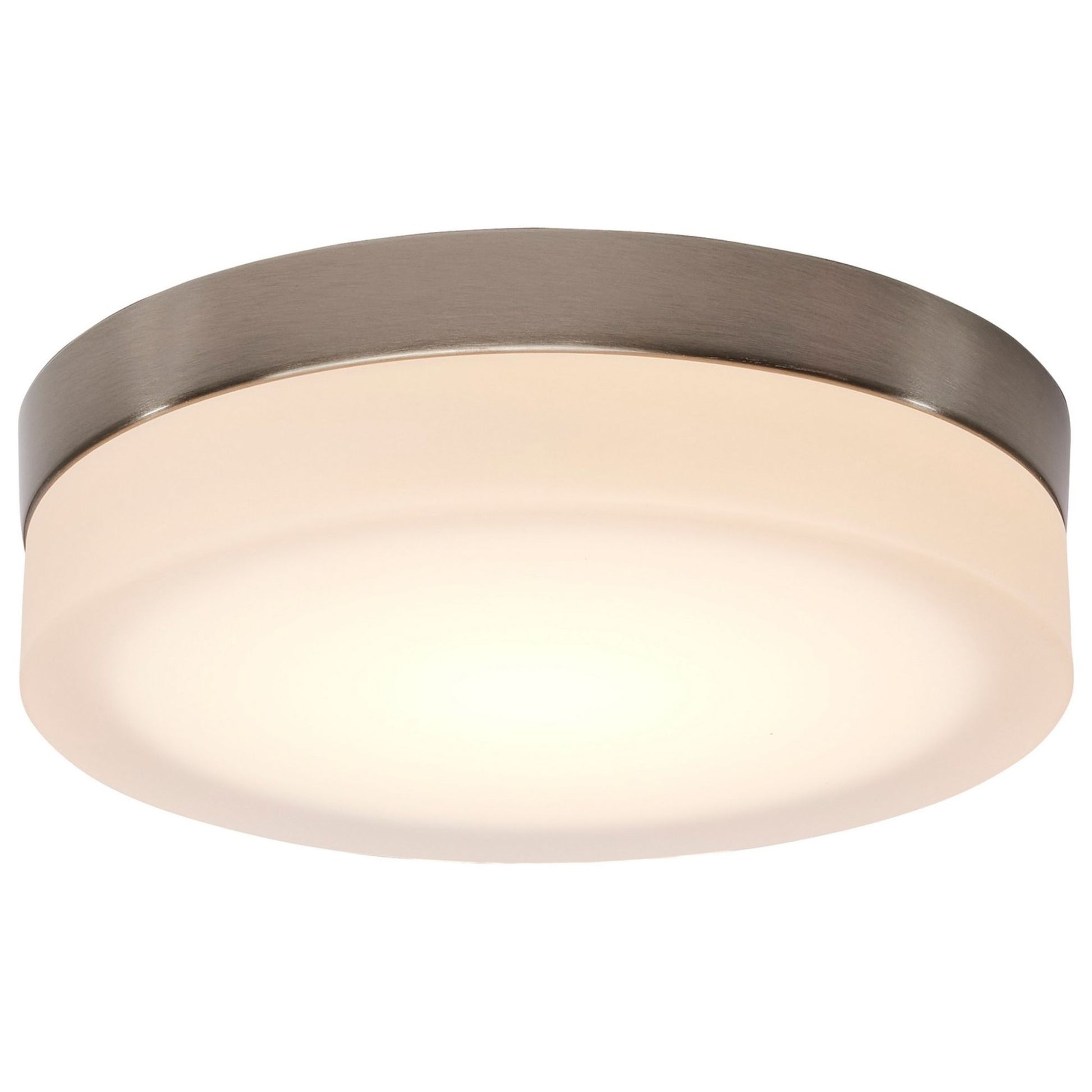 PI 9" LED Flush Mount, 3CCT, Brushed Nickel Finish - Bees Lighting