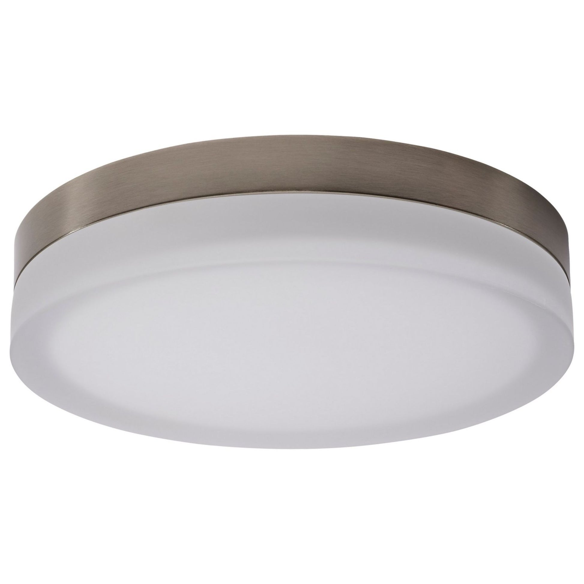 PI 14" LED Flush Mount, 3CCT, Brushed Nickel Finish - Bees Lighting