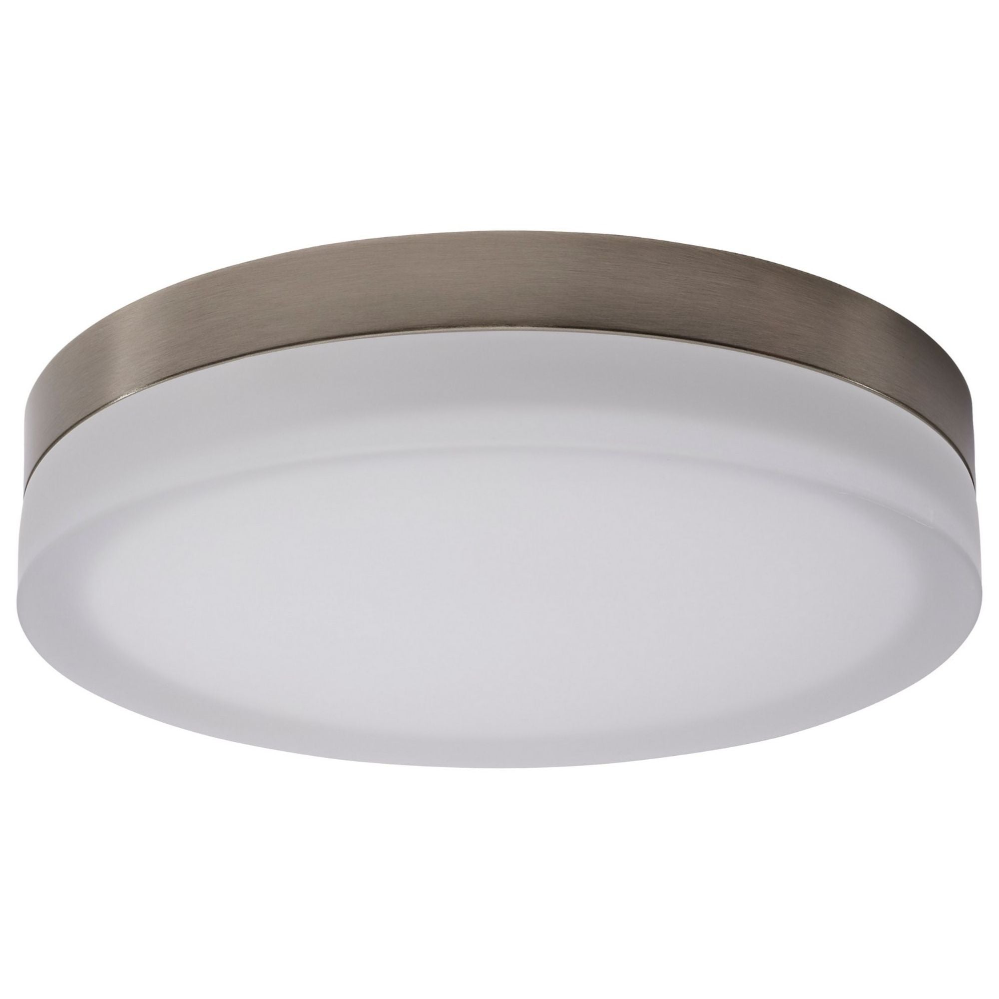 PI 14" LED Flush Mount, 3CCT, Brushed Nickel Finish - Bees Lighting