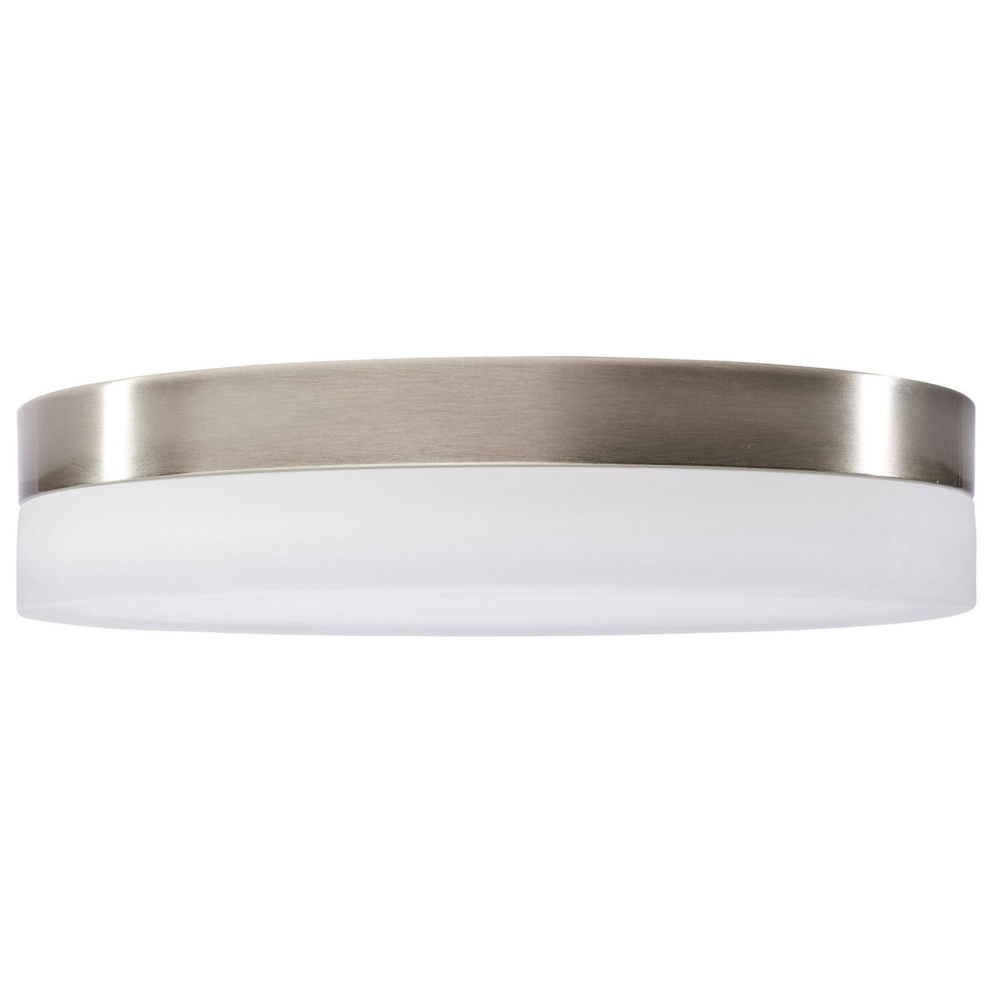 PI 14" LED Flush Mount, 3CCT, Brushed Nickel Finish - Bees Lighting